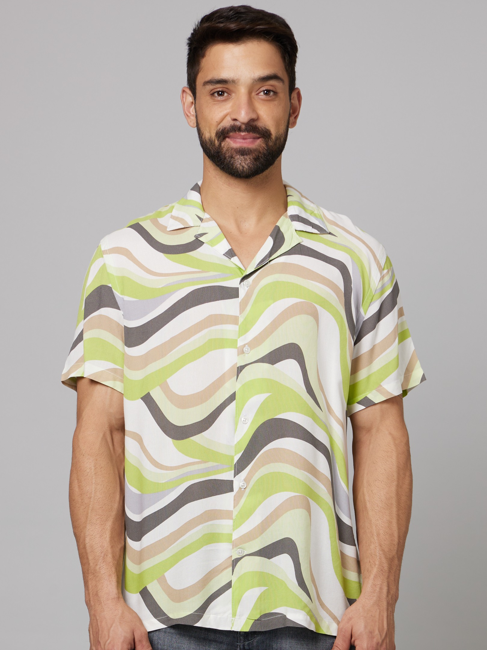 celio | Men's Multi Printed Casual Shirts