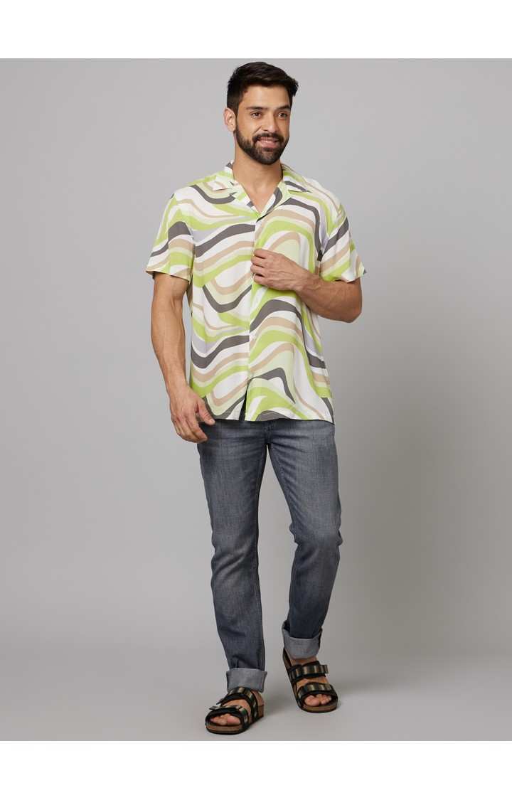Men's Multi Printed Casual Shirts