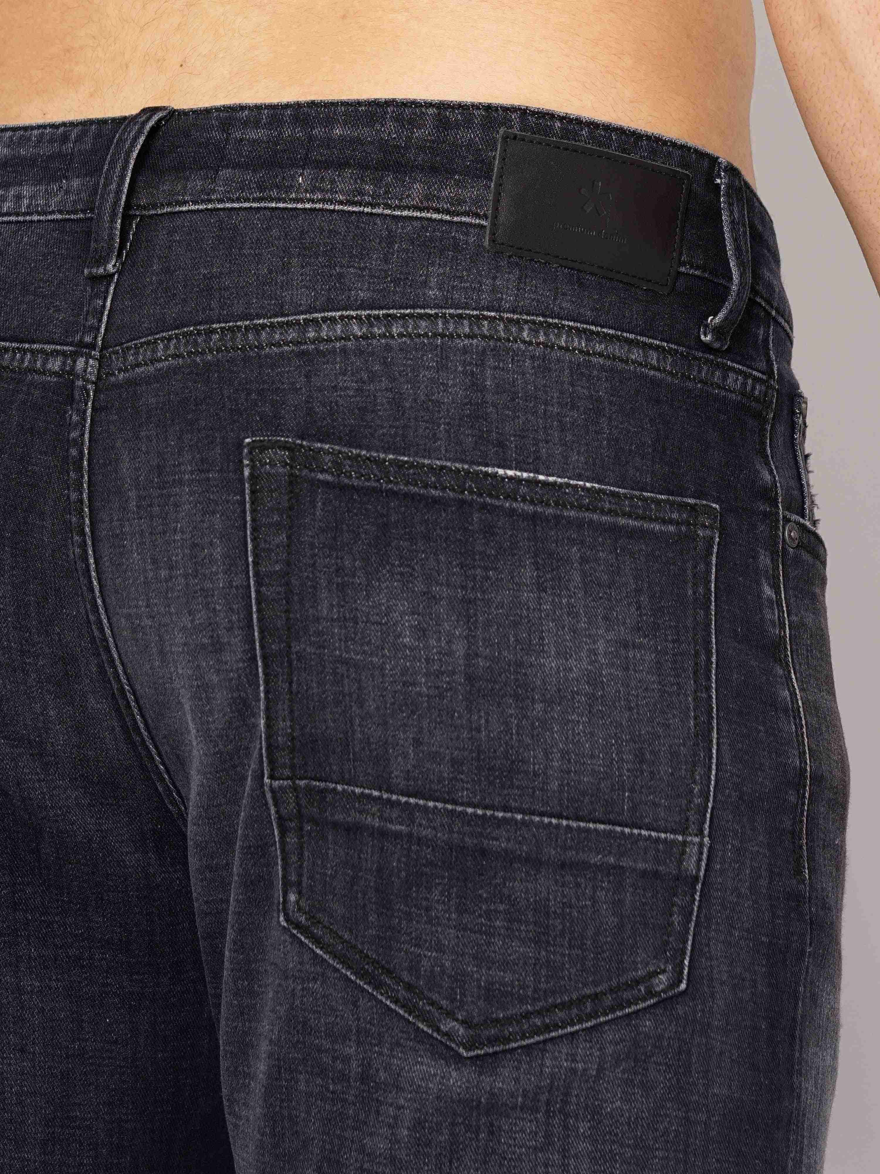 Men's Solid Soft Touch Jeans