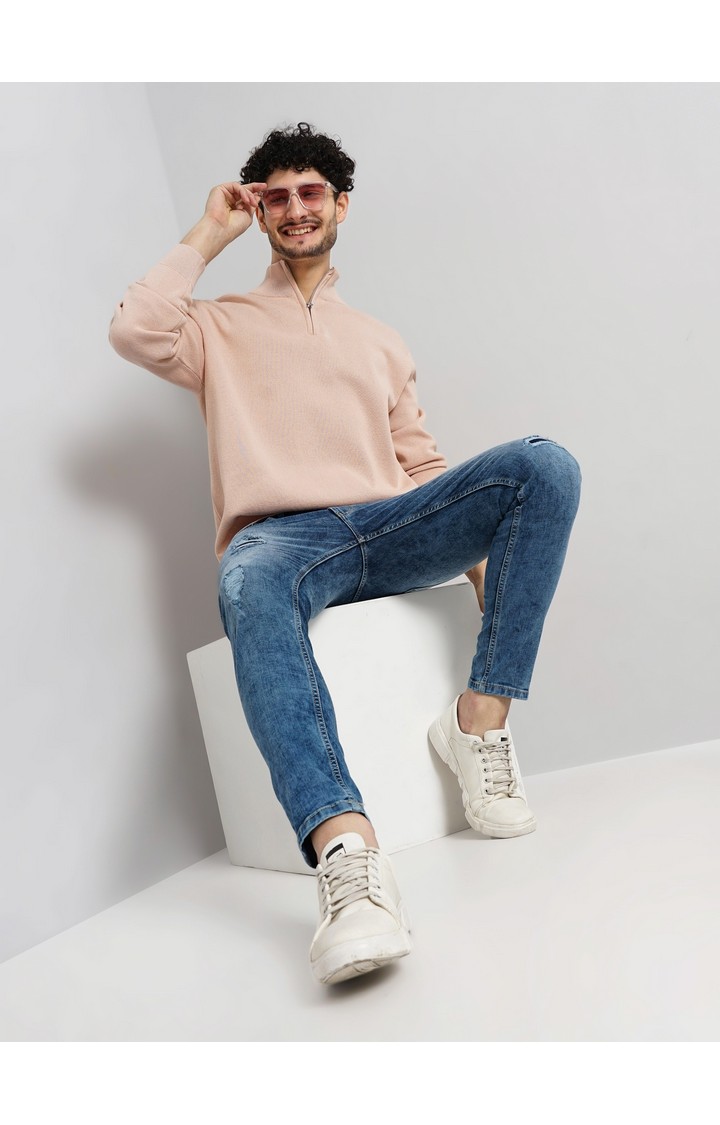 Celio Men's Solid Sweater