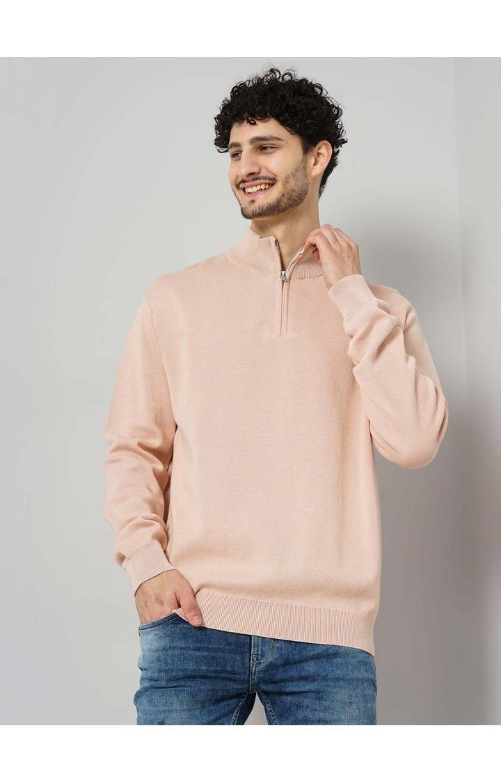 Celio Men's Solid Sweater