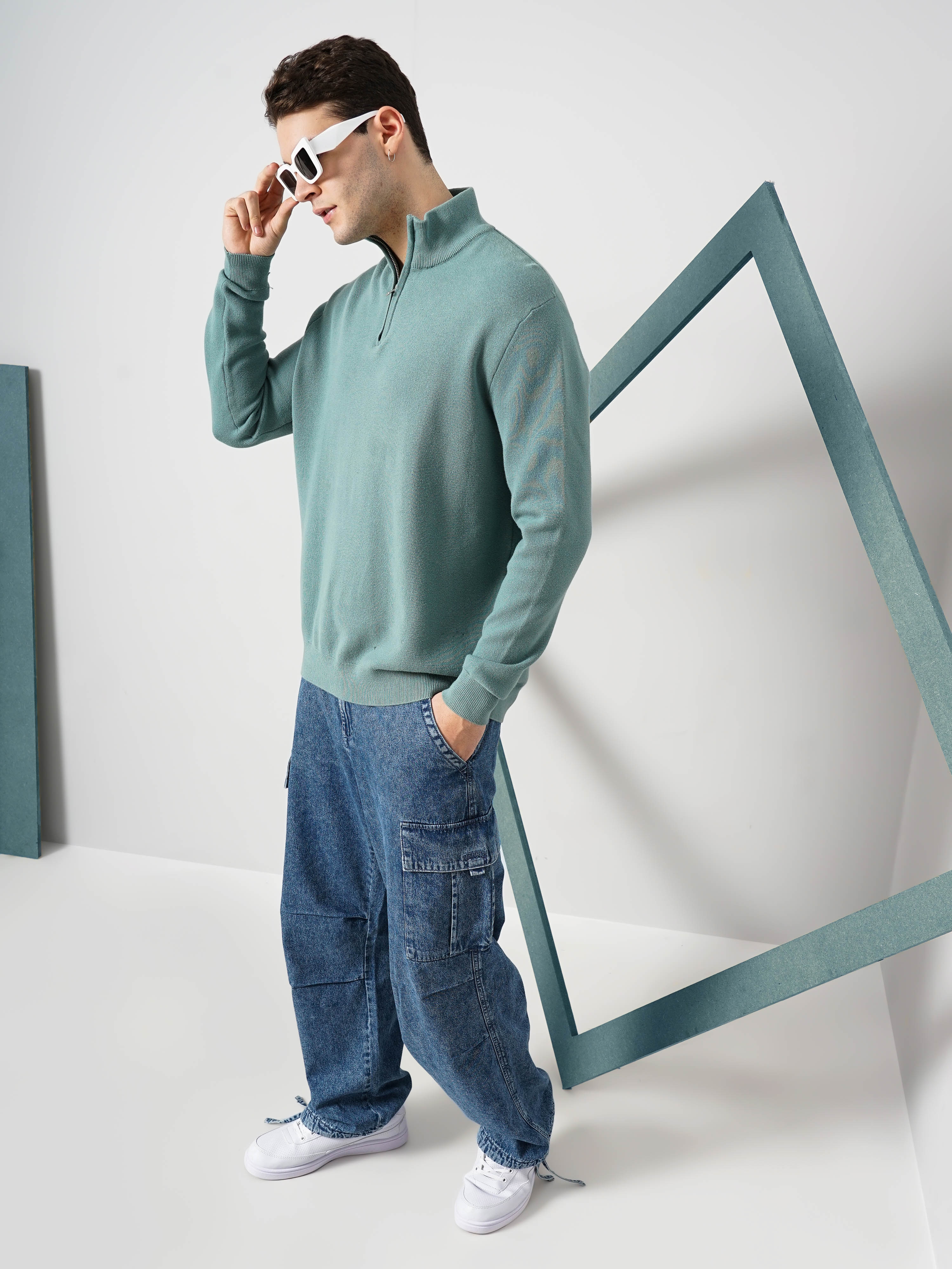 celio | Celio Men's Solid Sweater 7