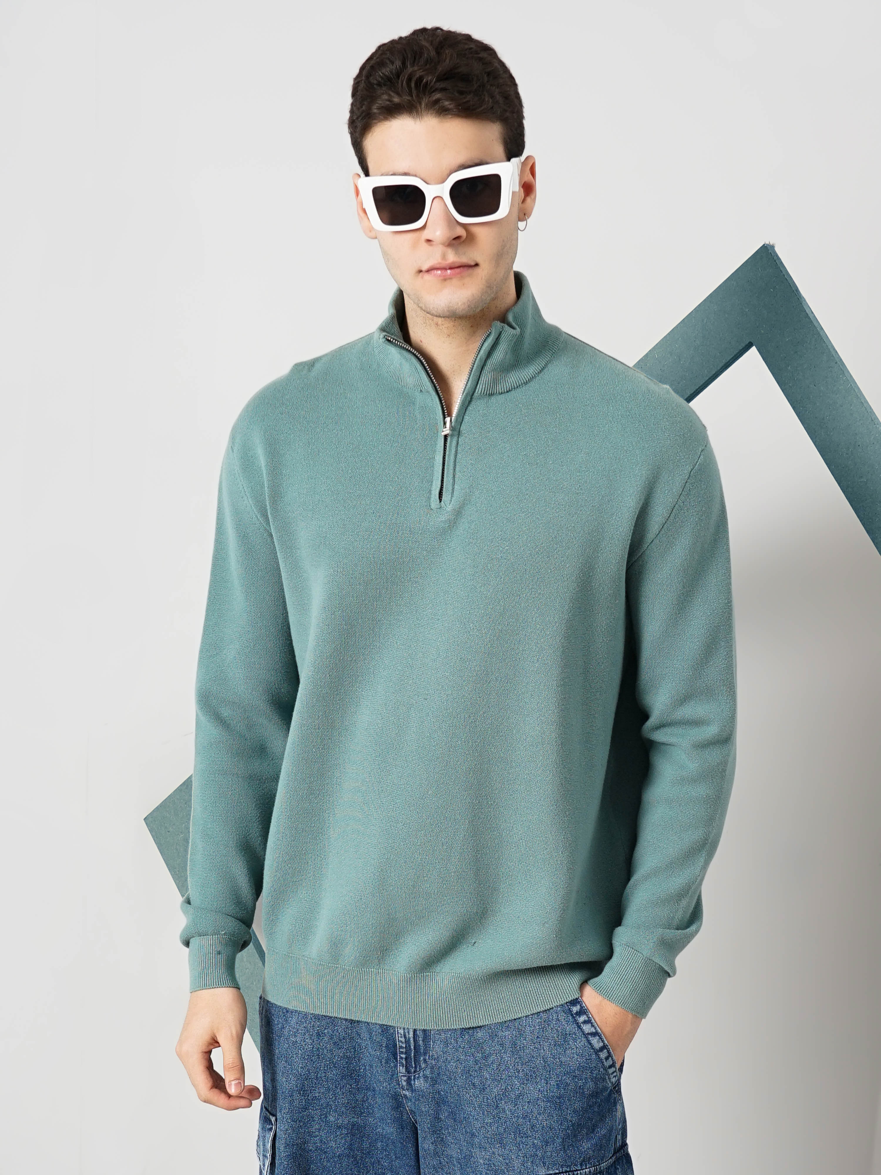 celio | Celio Men's Solid Sweater 0