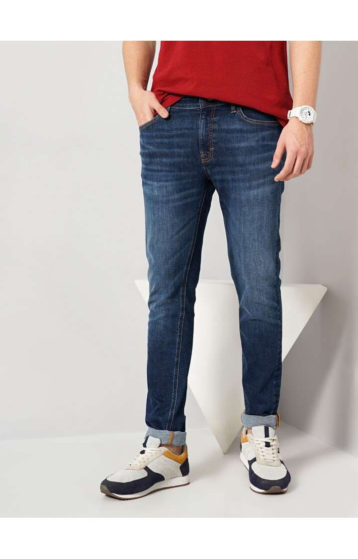 Celio Men's Solid Innovation Jeans