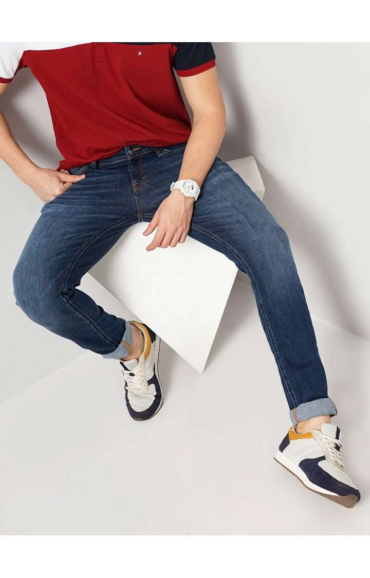 Celio Men's Solid Innovation Jeans