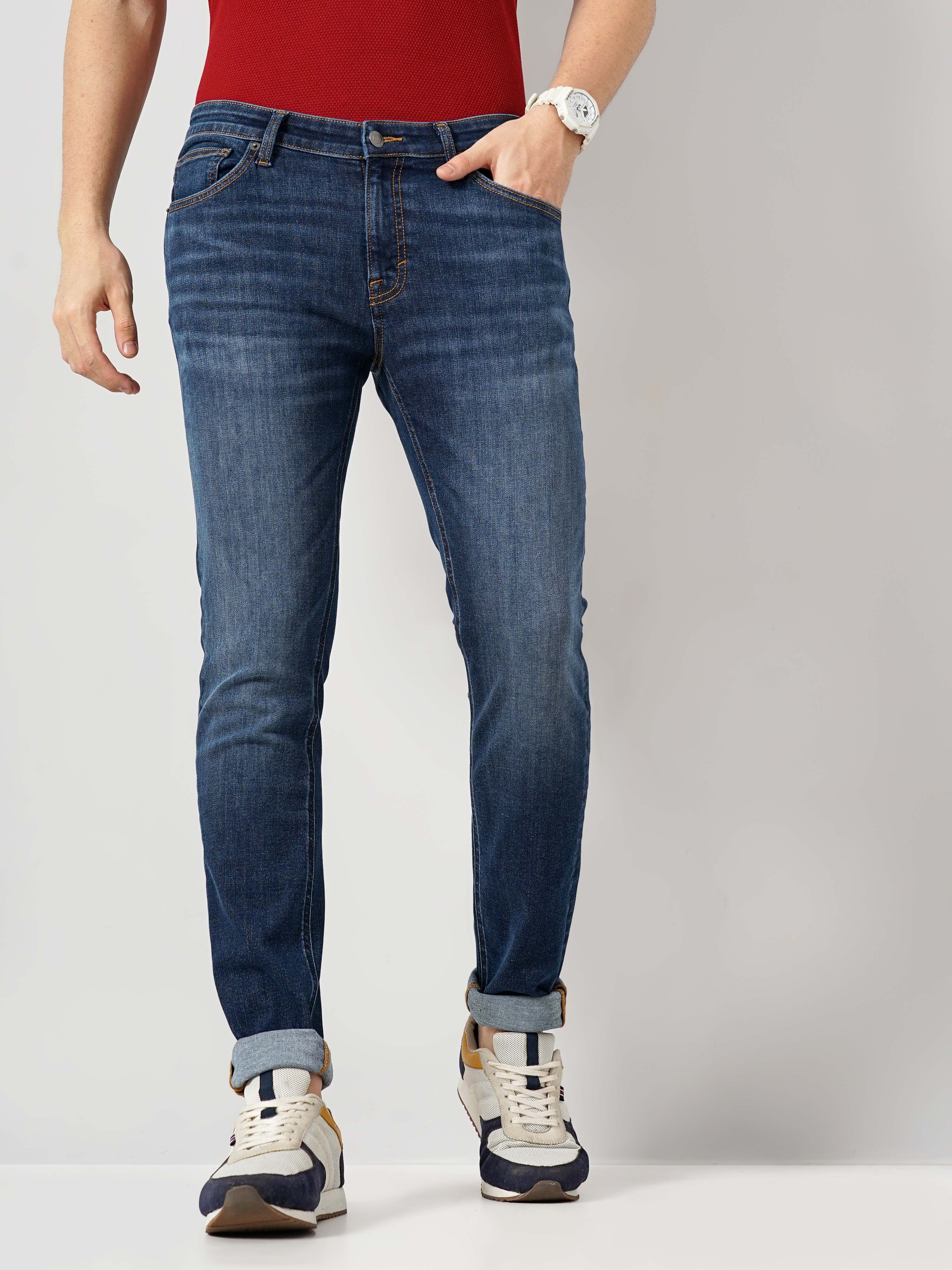Celio Men's Solid Innovation Jeans