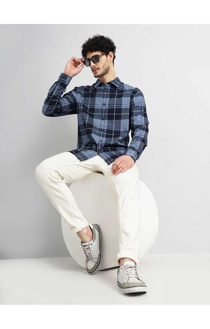 Celio Men's Checks Shirt