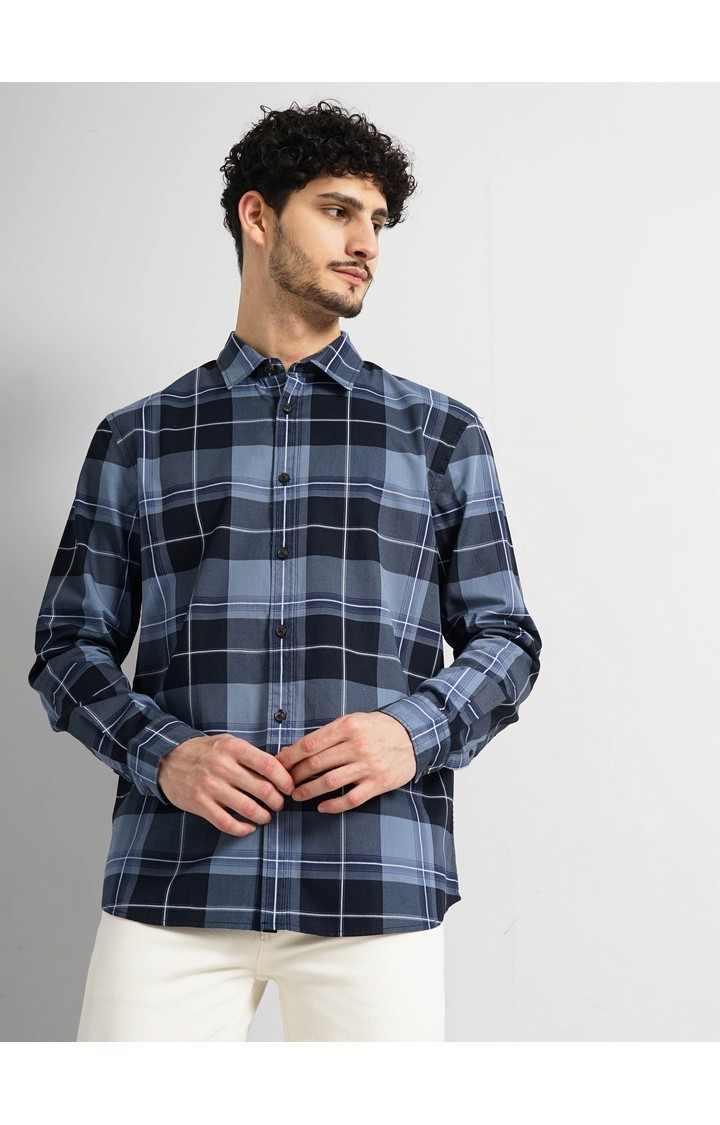 Celio Men's Checks Shirt