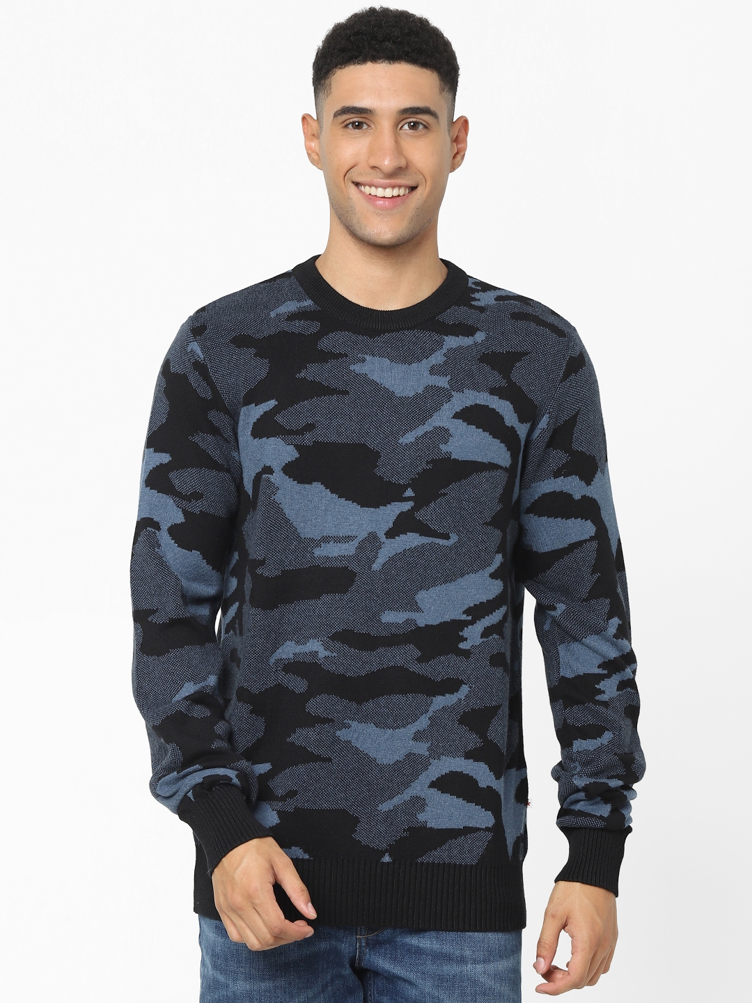 celio | Men's Navy  Sweaters