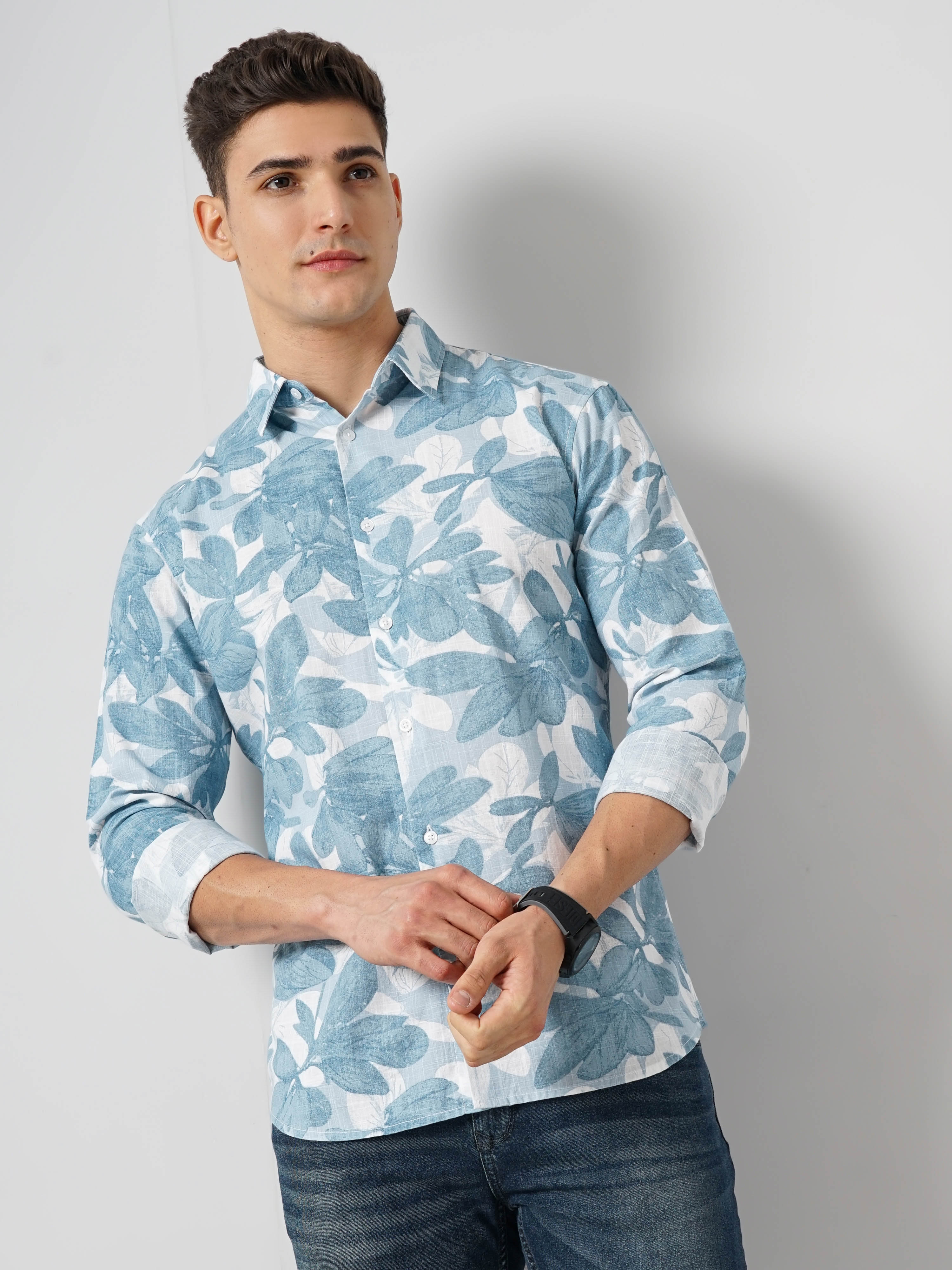 celio | Celio Men's floral Shirts