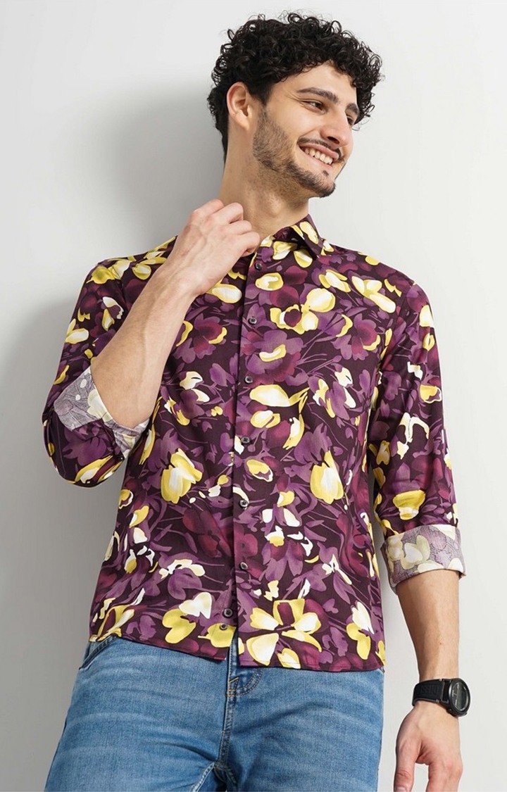 celio | Celio Men's Floral Shirt