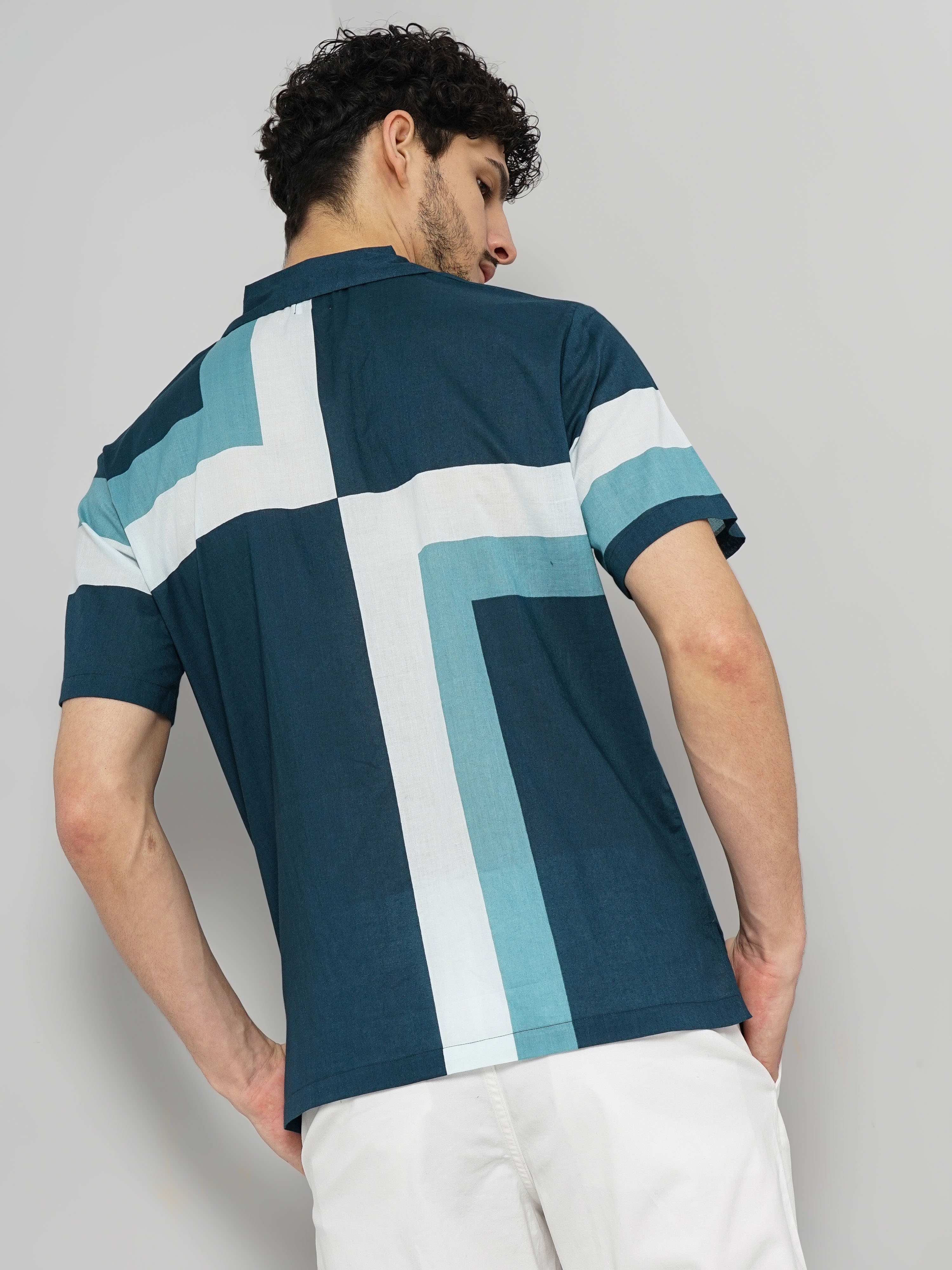 Celio Men's Geometric Shirt