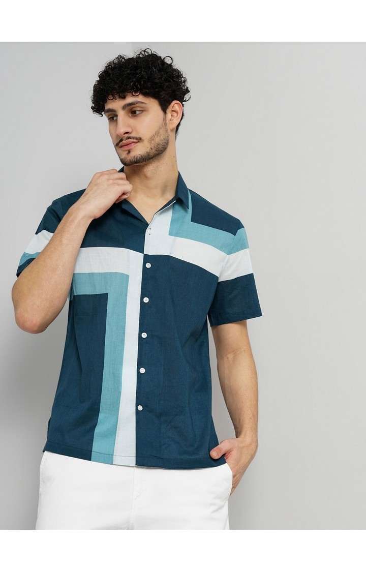 Celio Men's Geometric Shirt