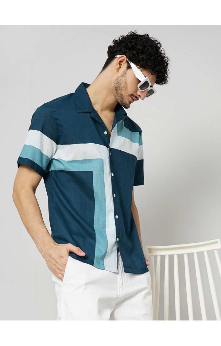 Celio Men's Geometric Shirt