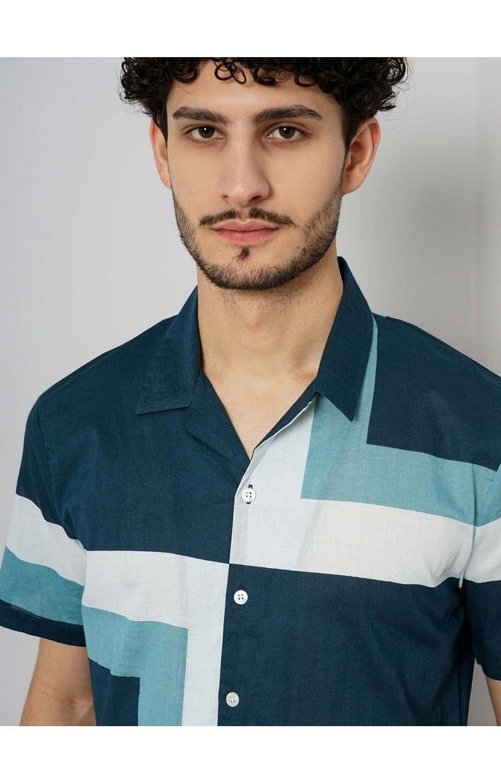 Celio Men's Geometric Shirt