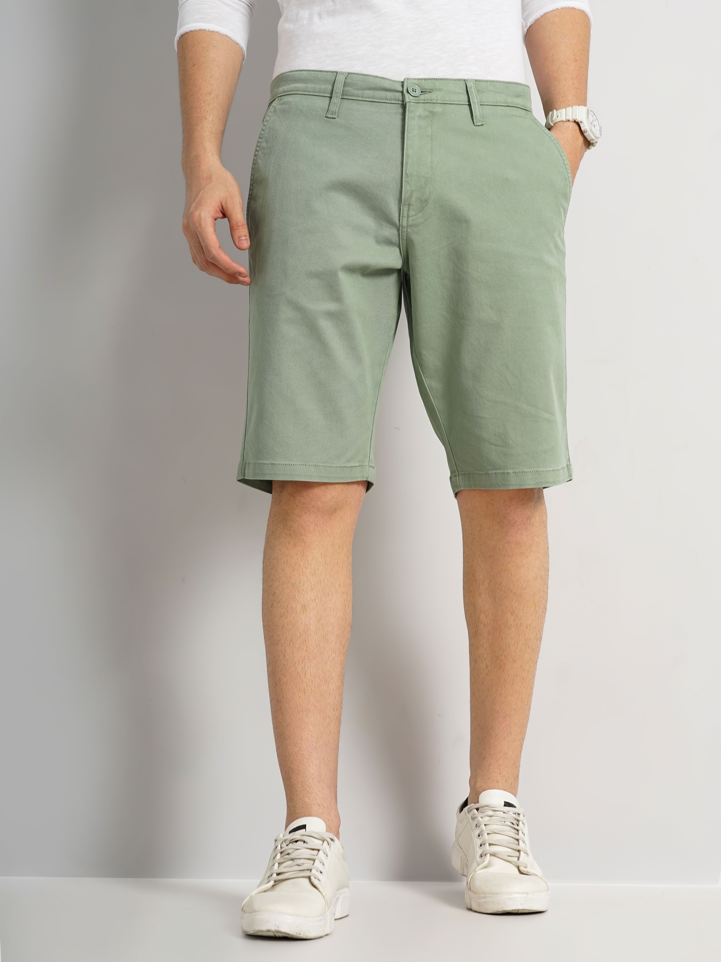 Celio Men's Solid Shorts