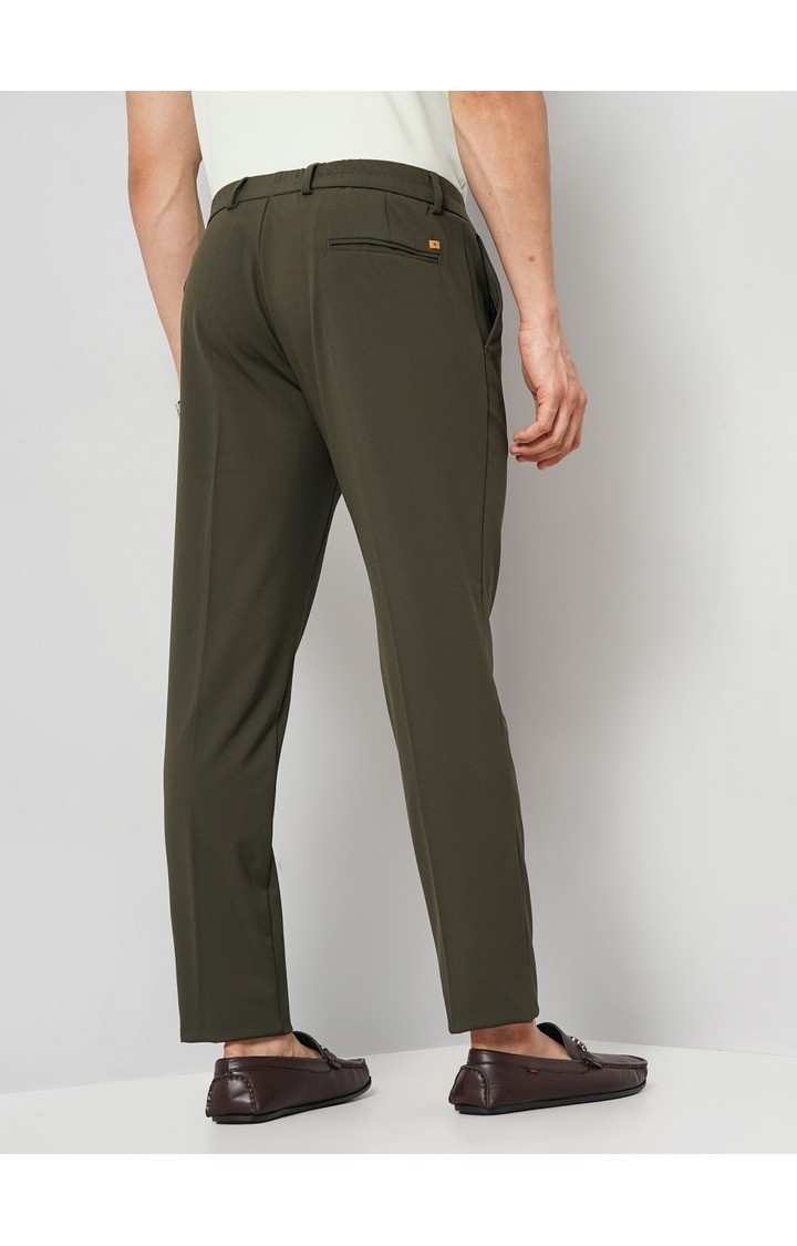 Celio Men's solid Trousers