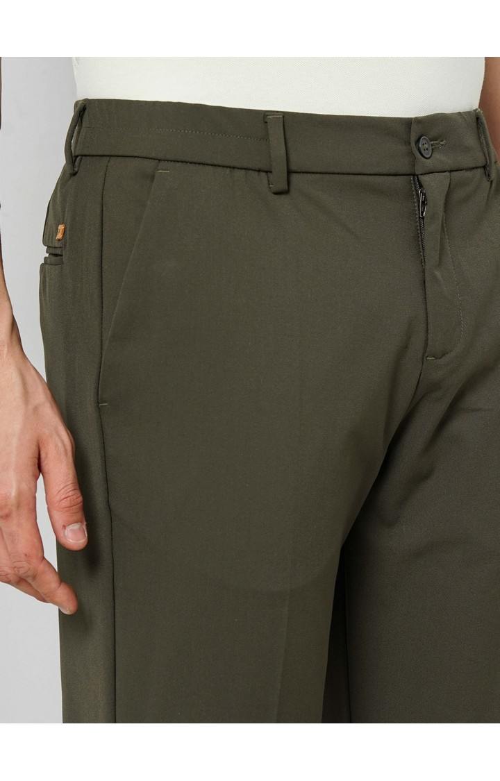 Celio Men's solid Trousers