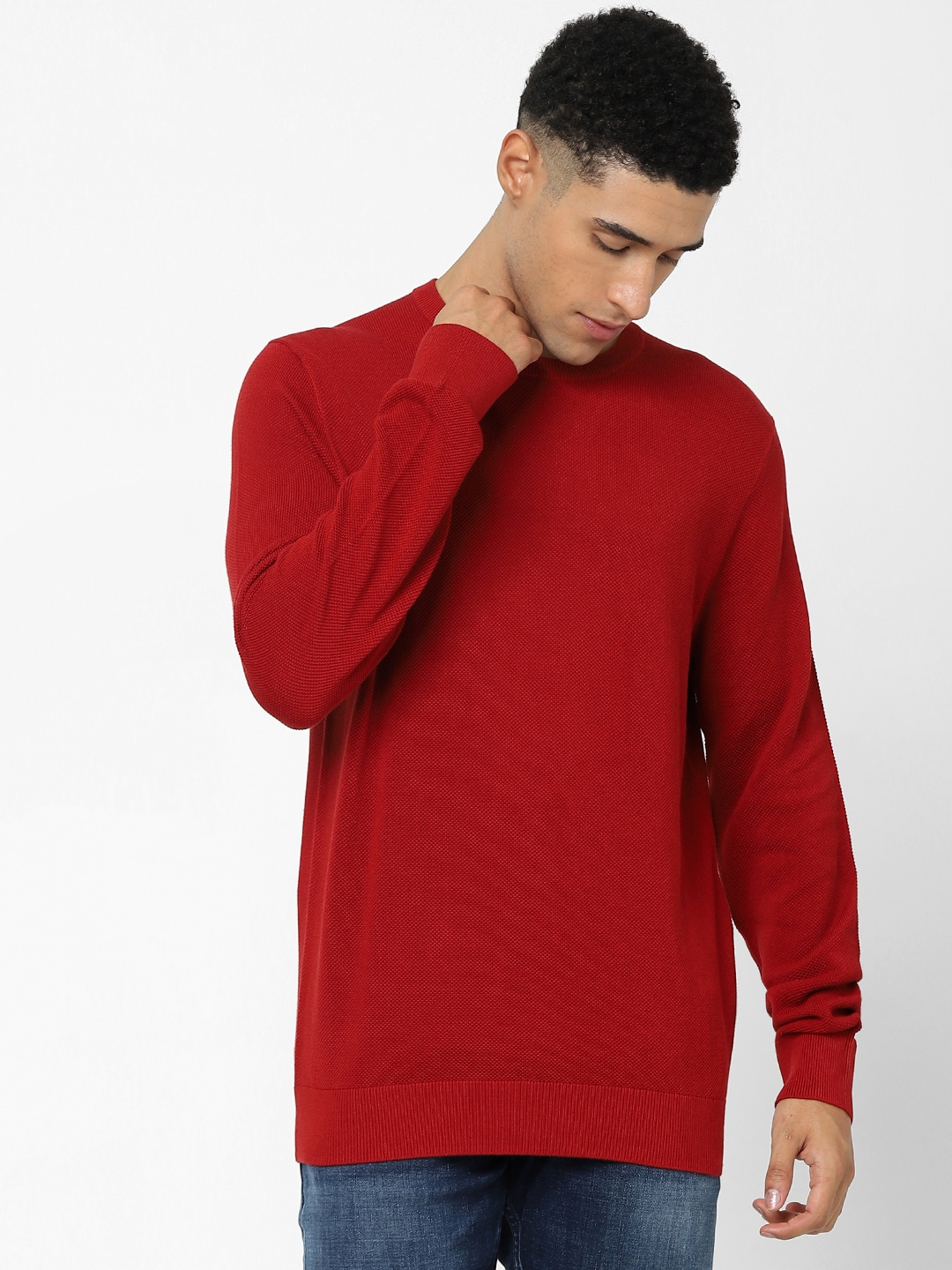 Men's Red  Sweaters