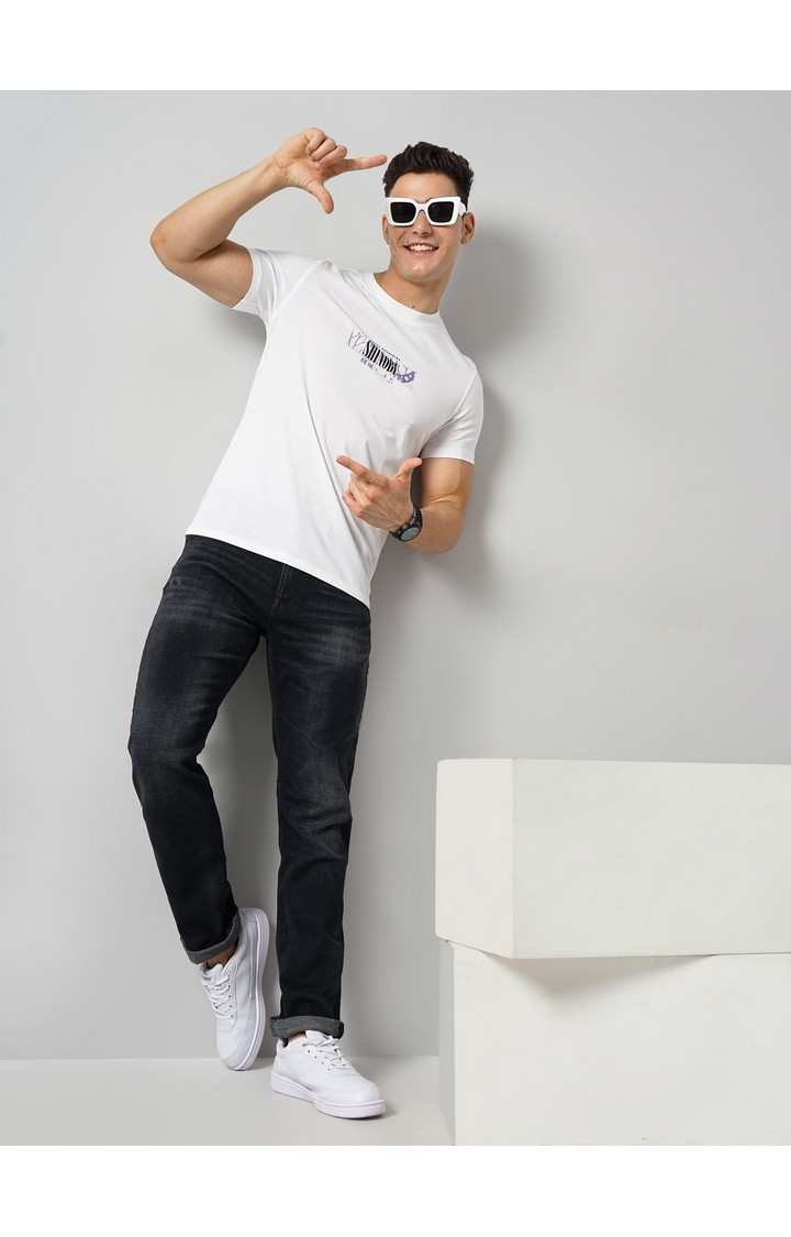 Demon Slayer - Optical White Round Neck Short Sleeves Cotton Tshirt XS