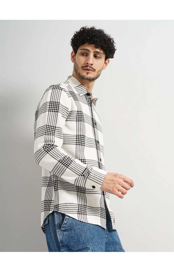 Celio Men's Checks Shirt