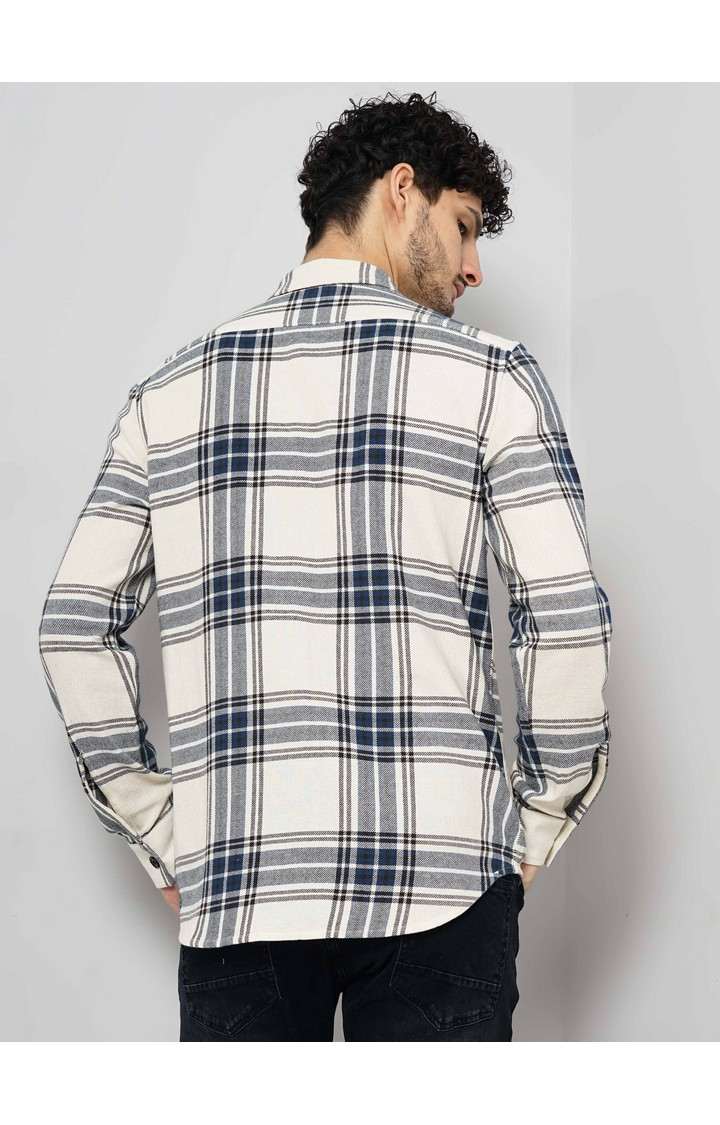 Celio Men's Yarn Dyed Checks Shirt