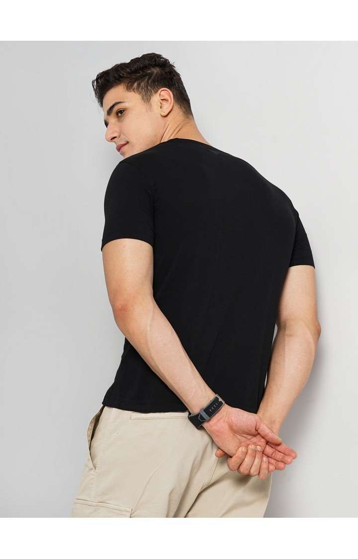Demon Slayer - Black Round Neck Short Sleeves Cotton Tshirt XXS