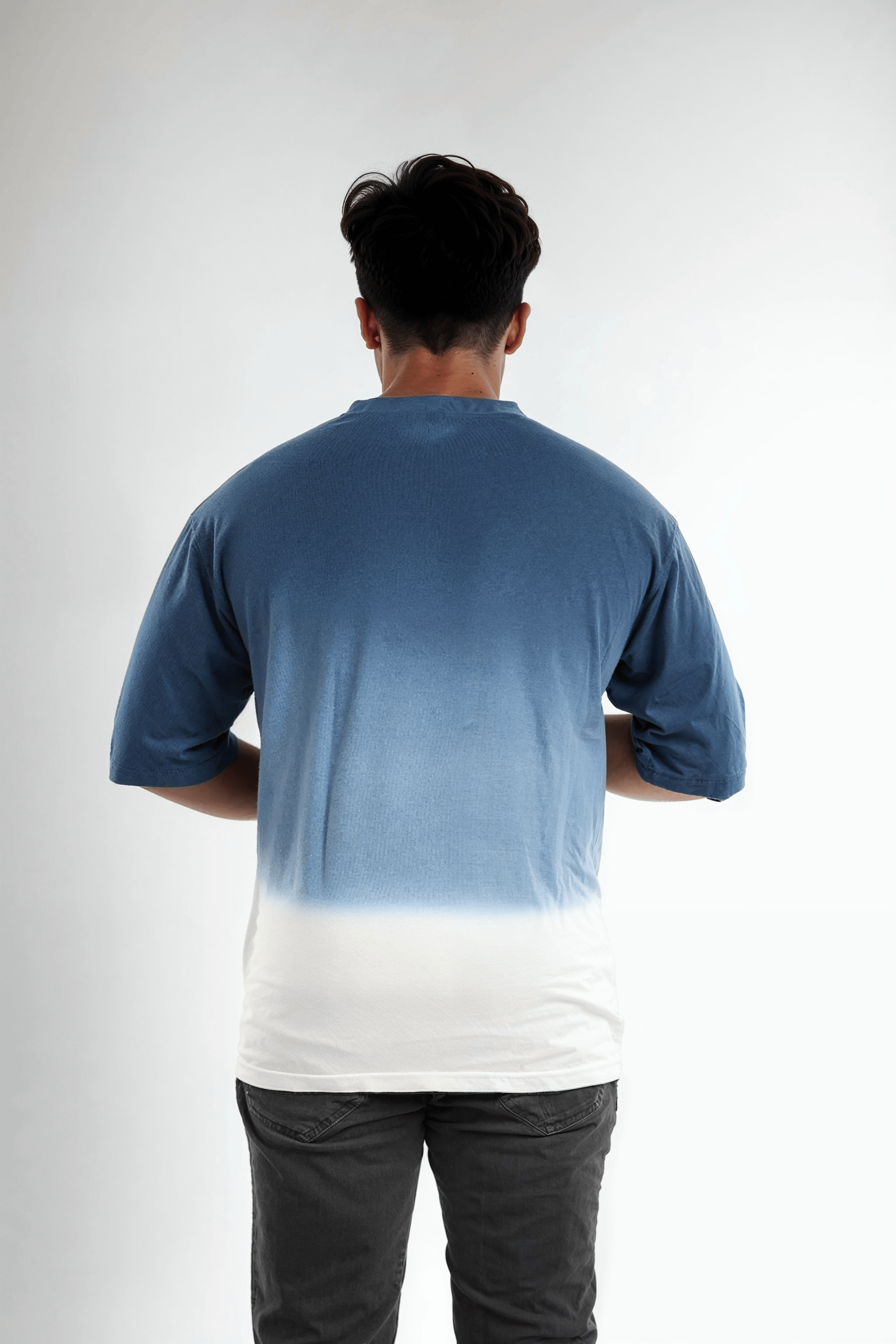 Naruto- Blue Printed Cotton T- Shirt (LJENARUIN)