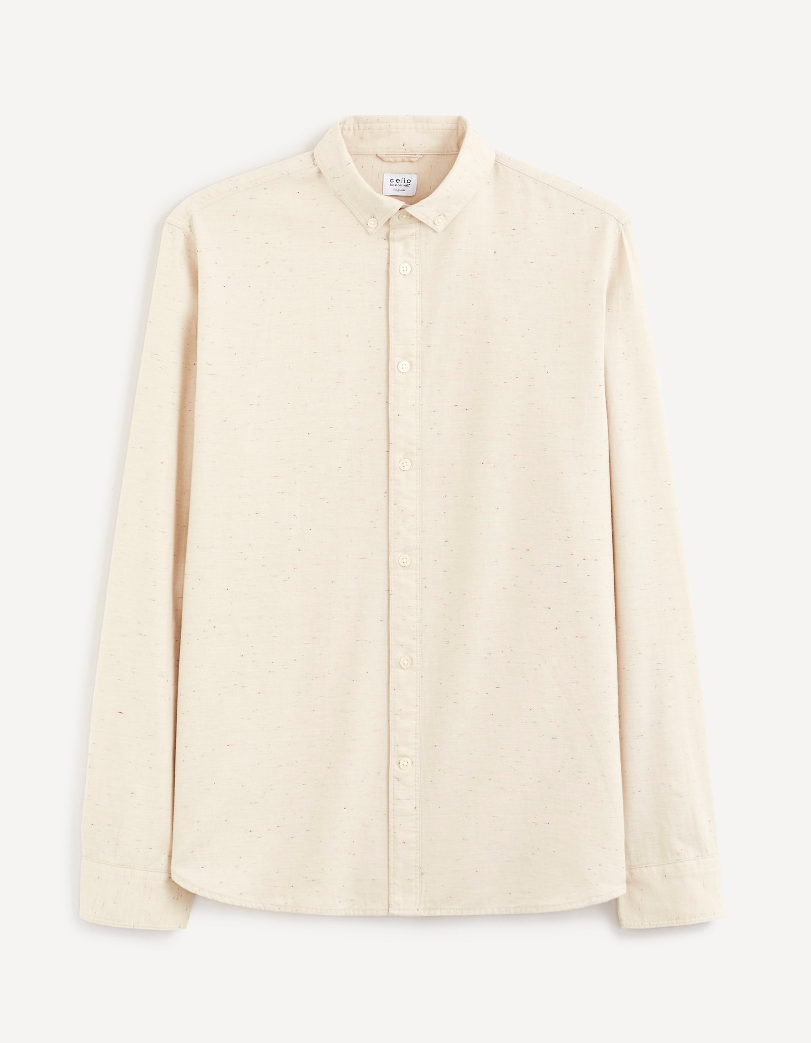 celio Men Casual Shirts ECRU