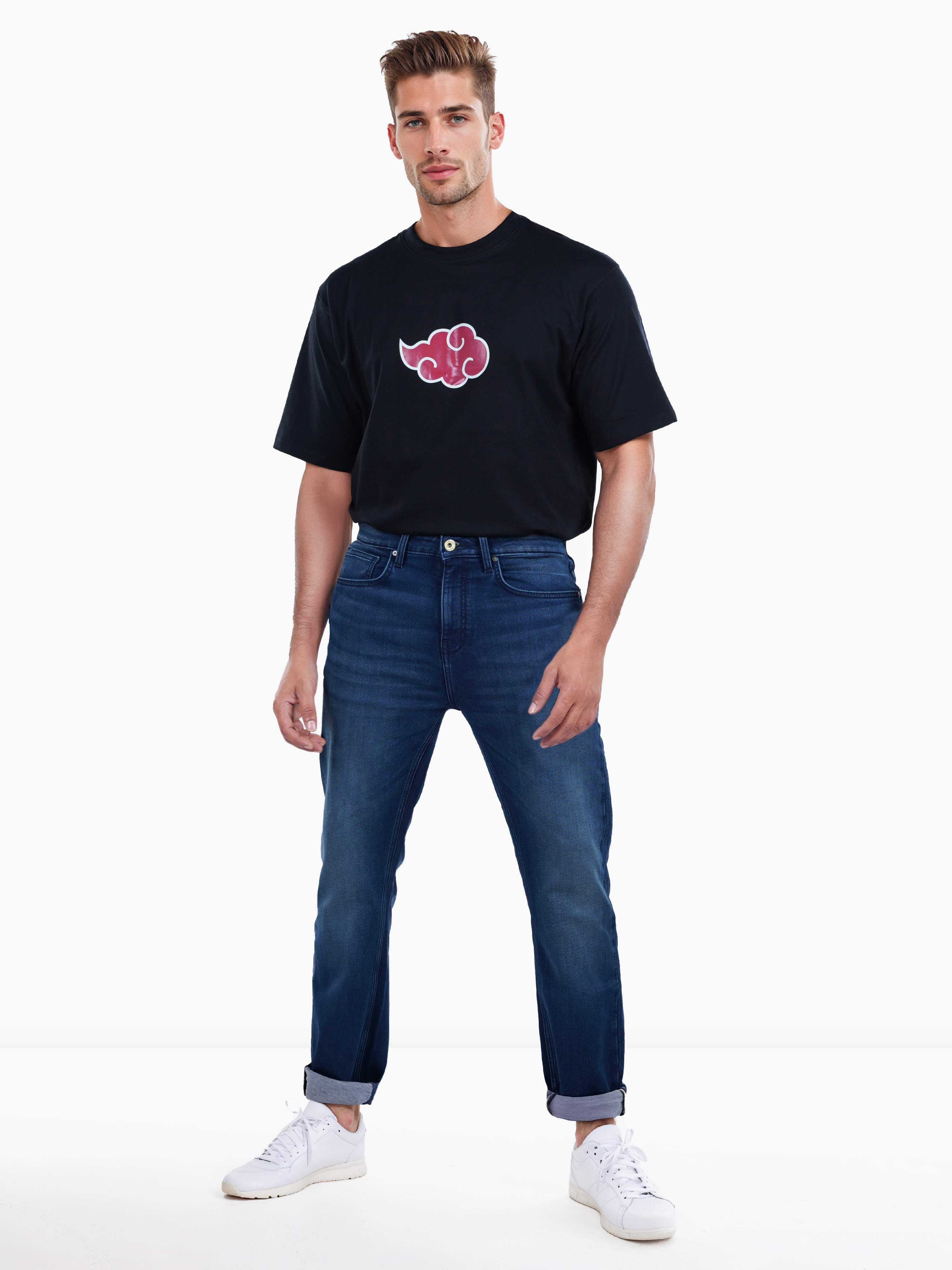 Celio Men Grey Solid Bootcut Cotton Jeans
