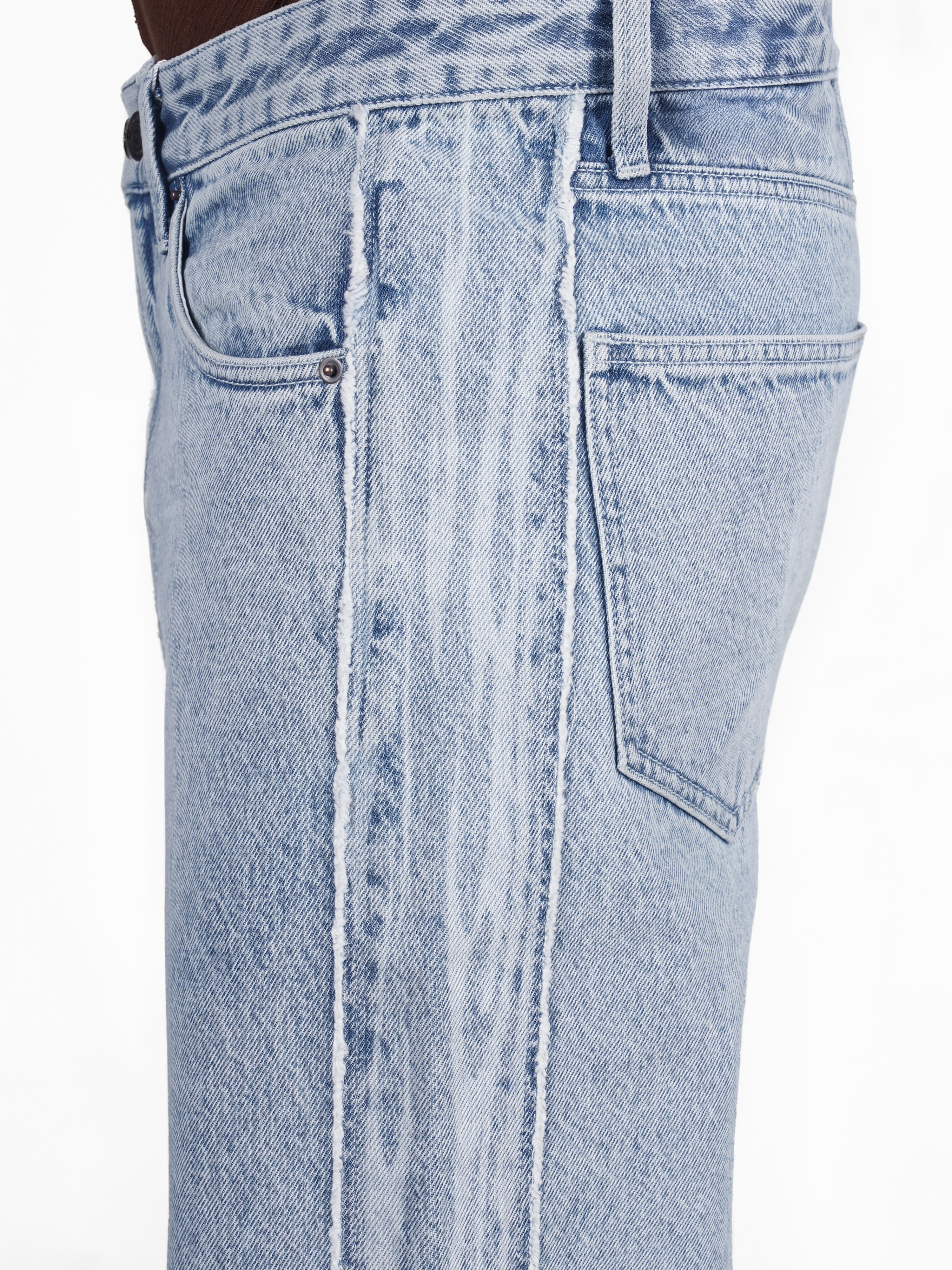 Celio Men Blue Solid Regular Fit Cotton Innovation | Premium Jeans