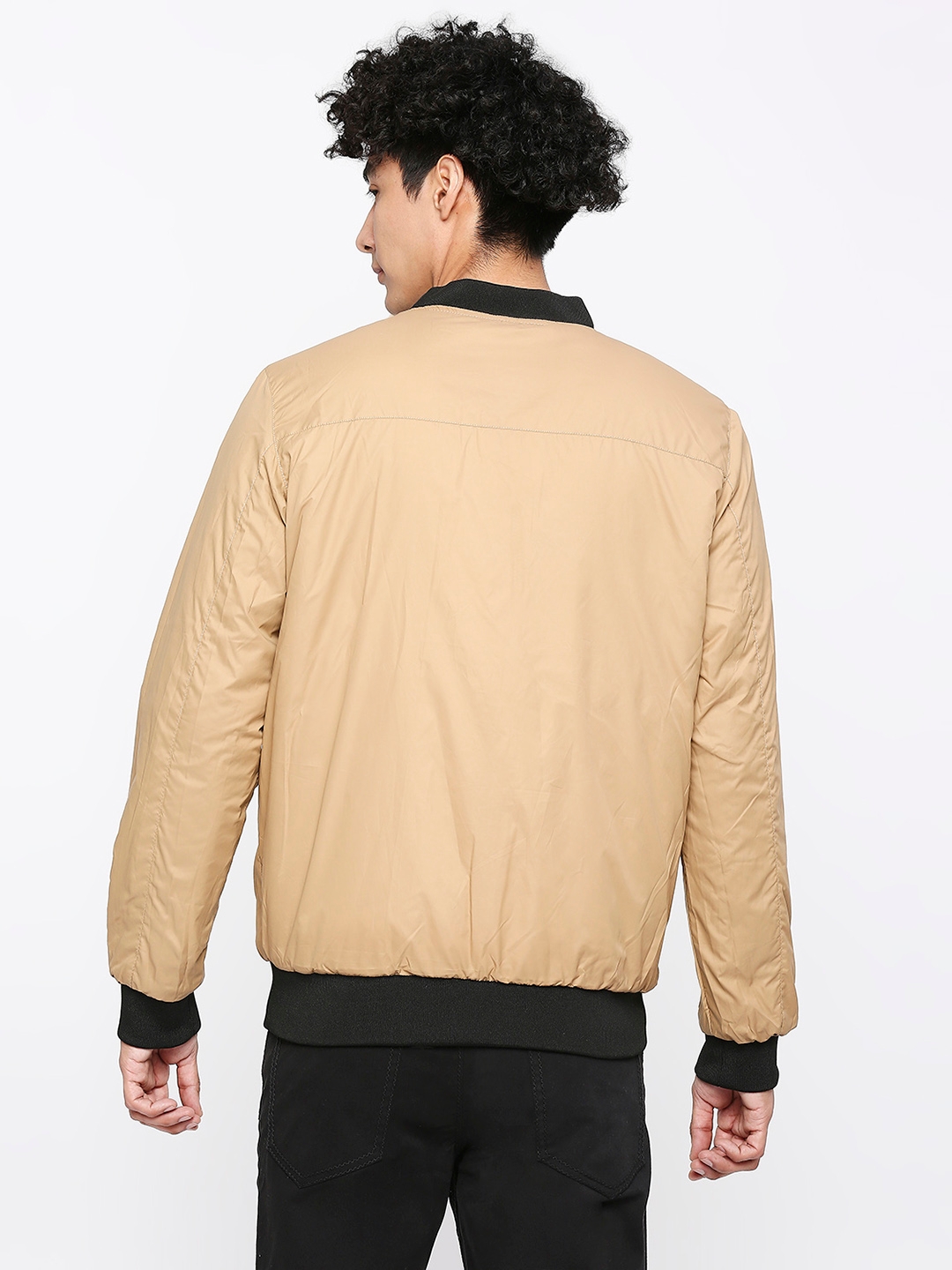 spykar | Spykar Charcoal Grey Desert Polyester Full Sleeve Casual Jacket For Men 7