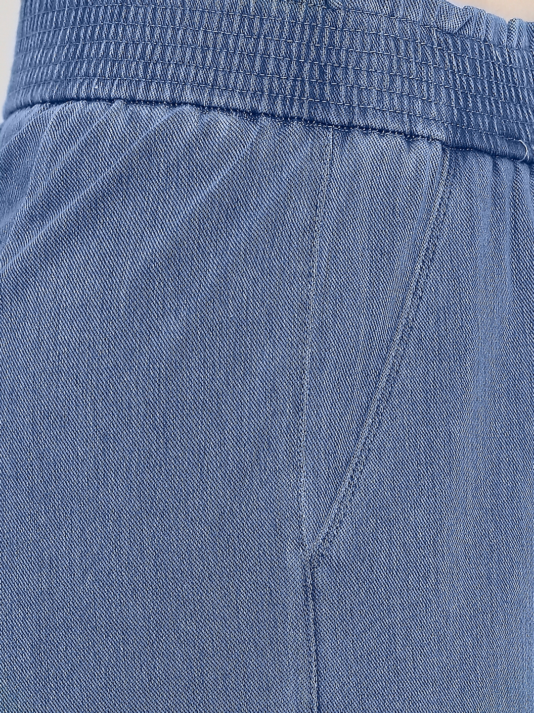 spykar | Women's Blue Cotton Solid Trackpants 4
