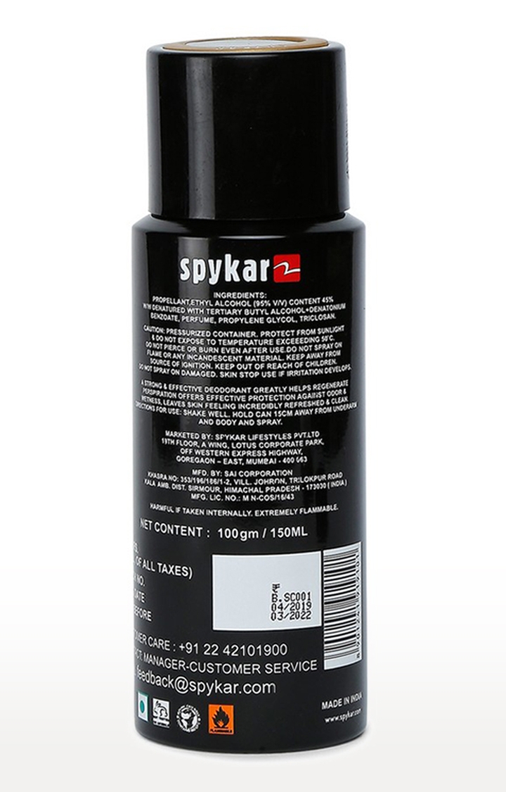 spykar | Spykar Olive Young & Restless All Day Long Deodorant Spray - 150 ml 1