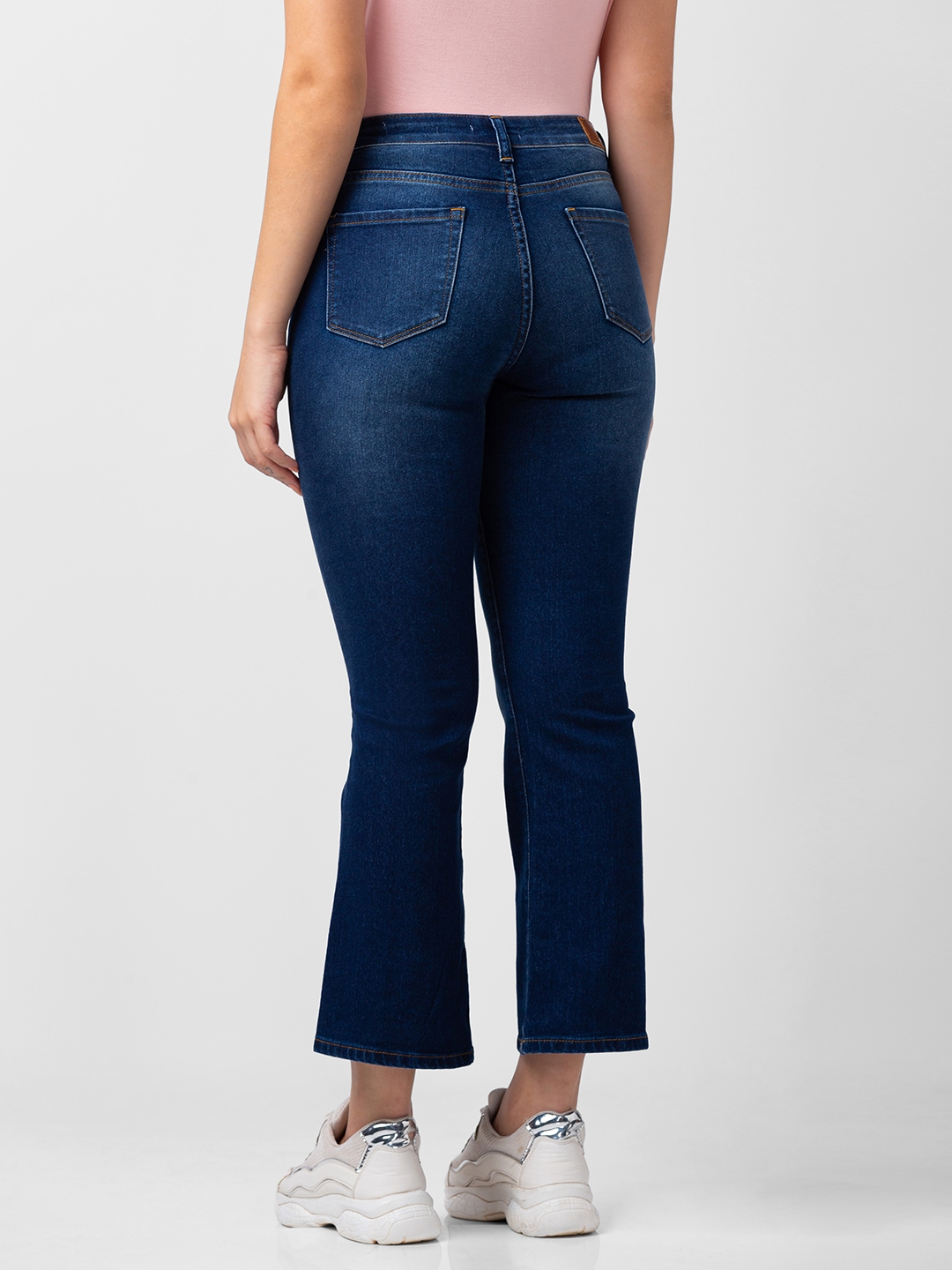 Buy SPYKAR Solid Lycra Skinny Fit High Rise Women's Jeans