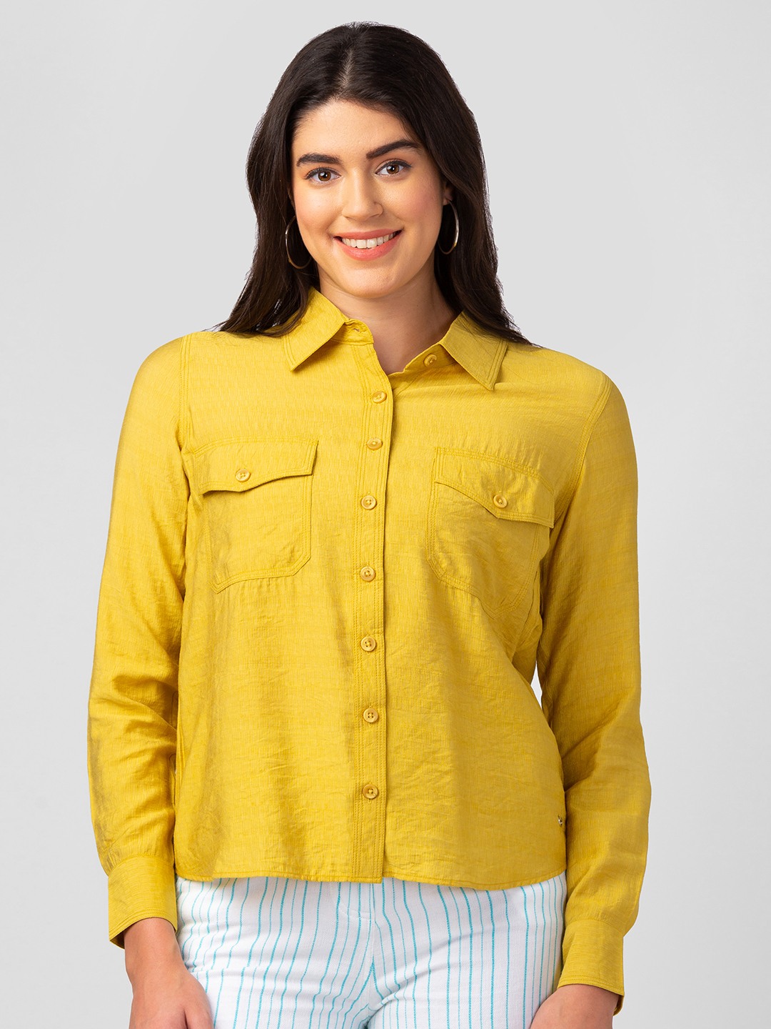 Mustard shirt womens shop