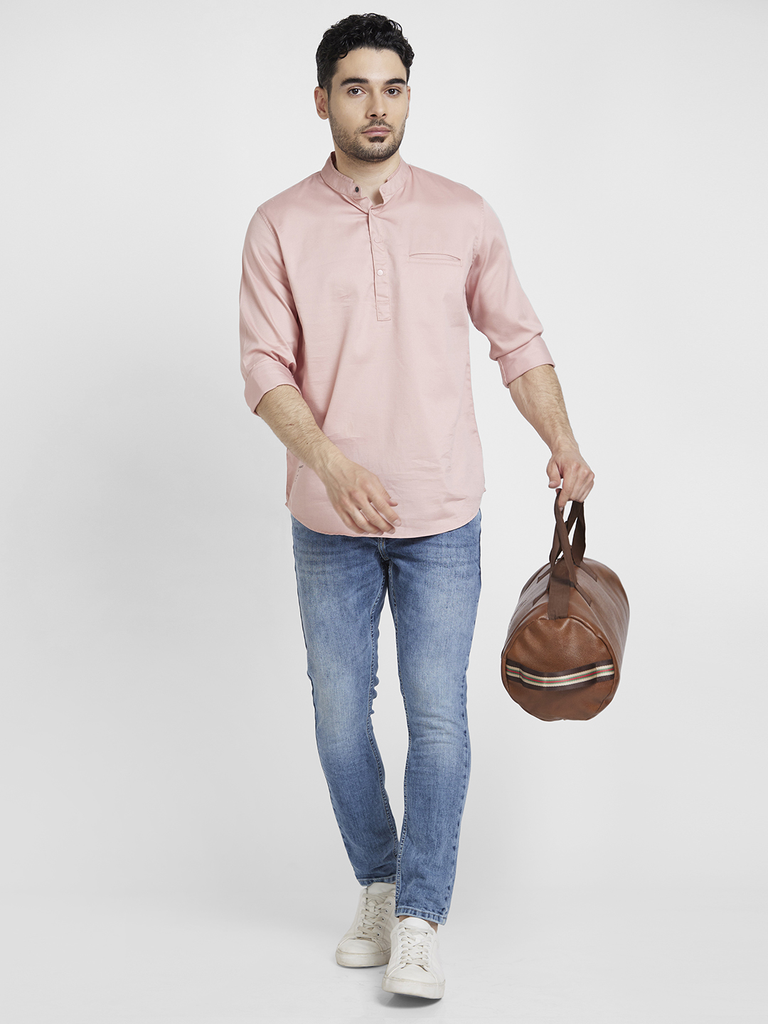 SPYKAR Men Full Sleeves Regular Fit Shirt