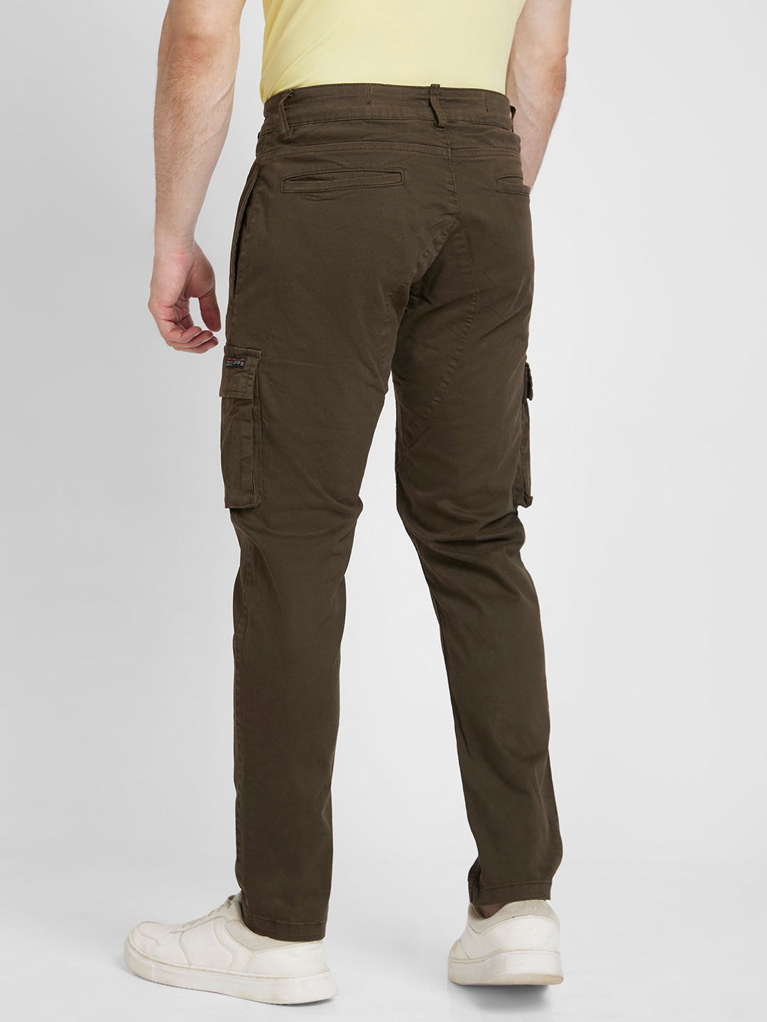 Buy Cream Trousers & Pants for Men by TADEO Online | Ajio.com