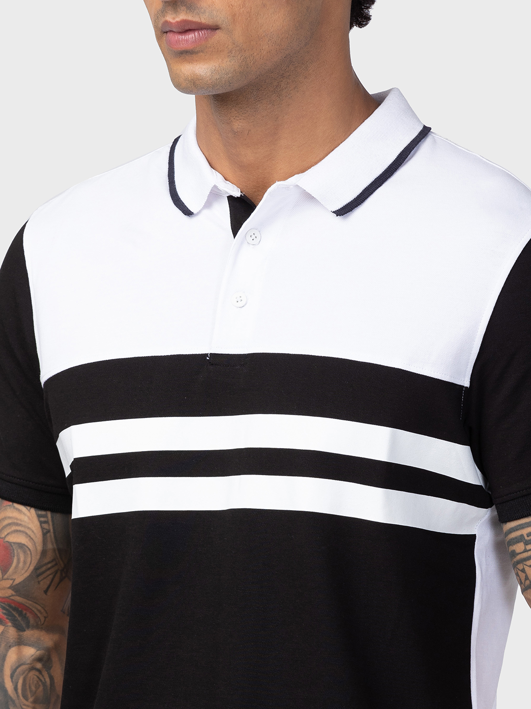 Spykar Men Black Cotton Regular Fit Half Sleeve Printed T-Shirt