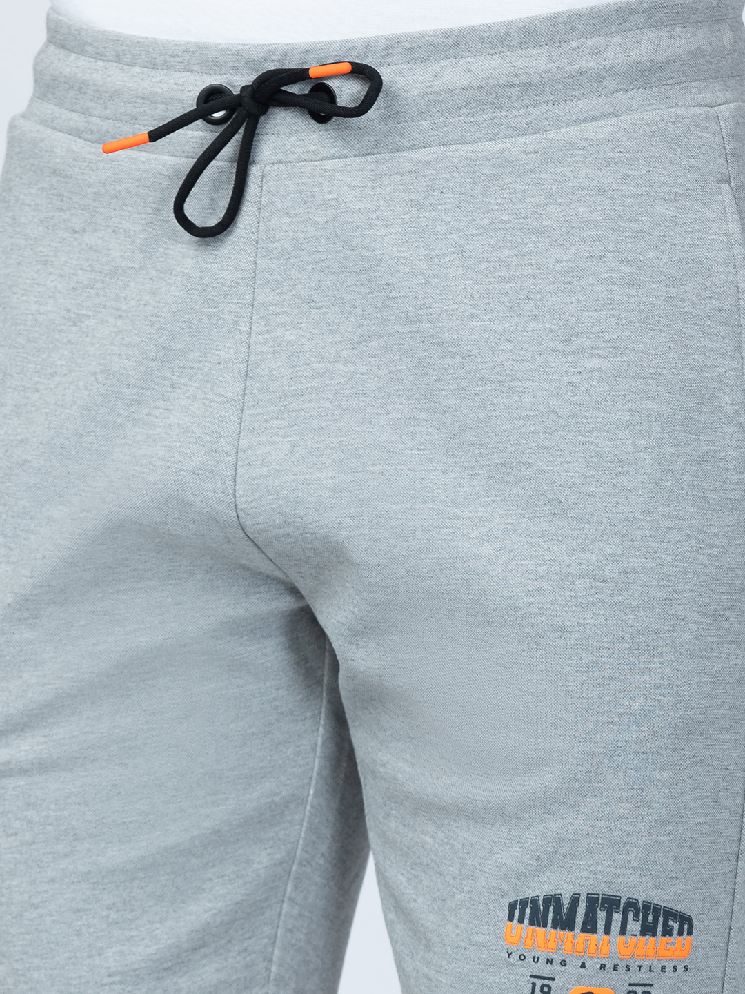 Men's Grey Blended Shorts