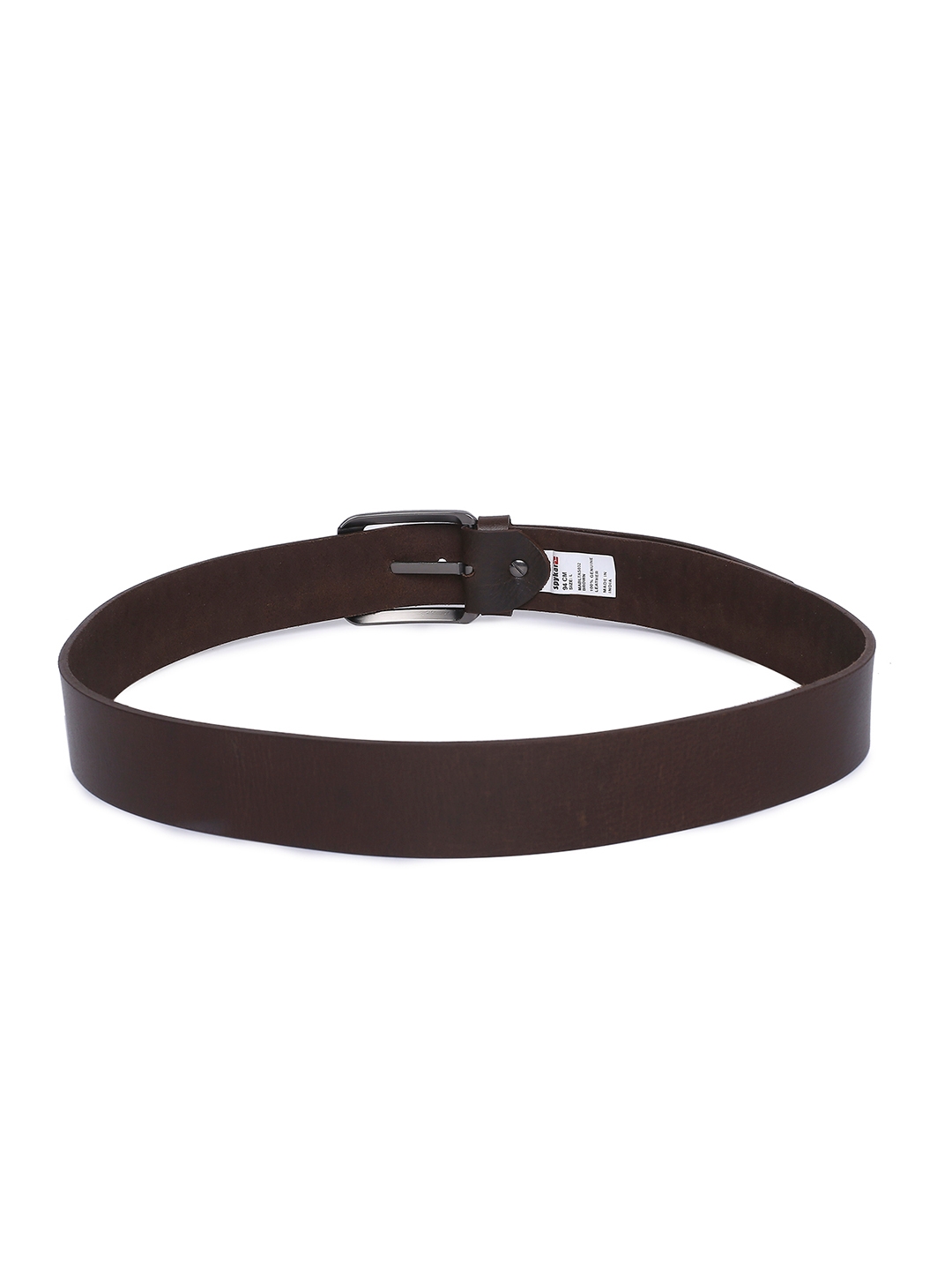 spykar | Spykar Men Brown leather Belt 3