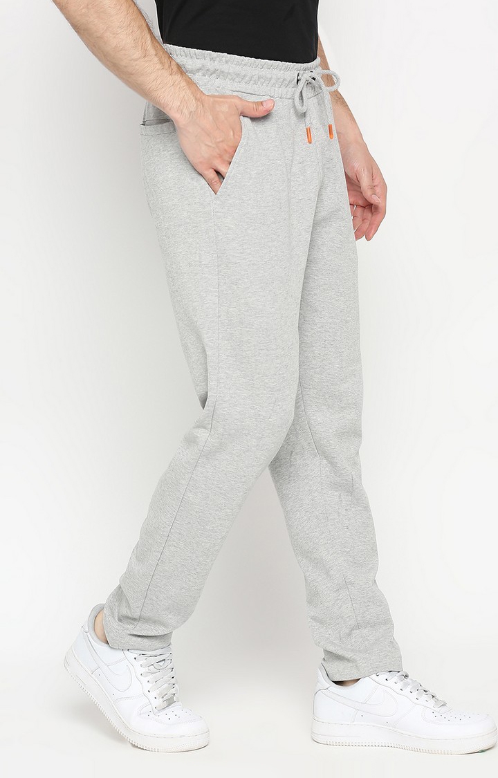 spykar | Men's Grey Cotton Trackpants 2