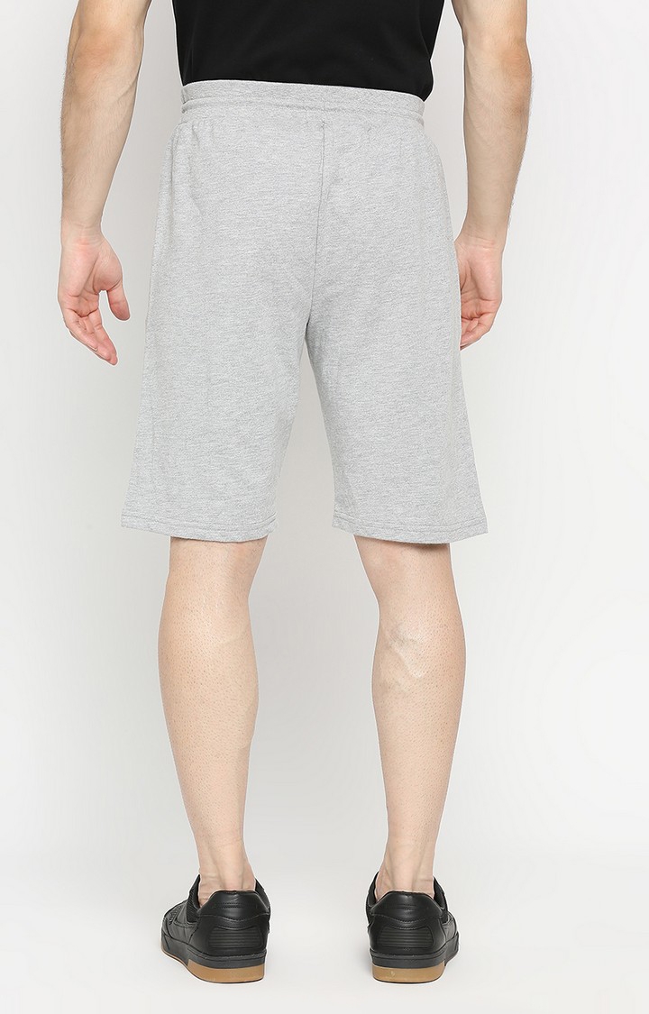 spykar | Men's Grey Cotton Shorts 3