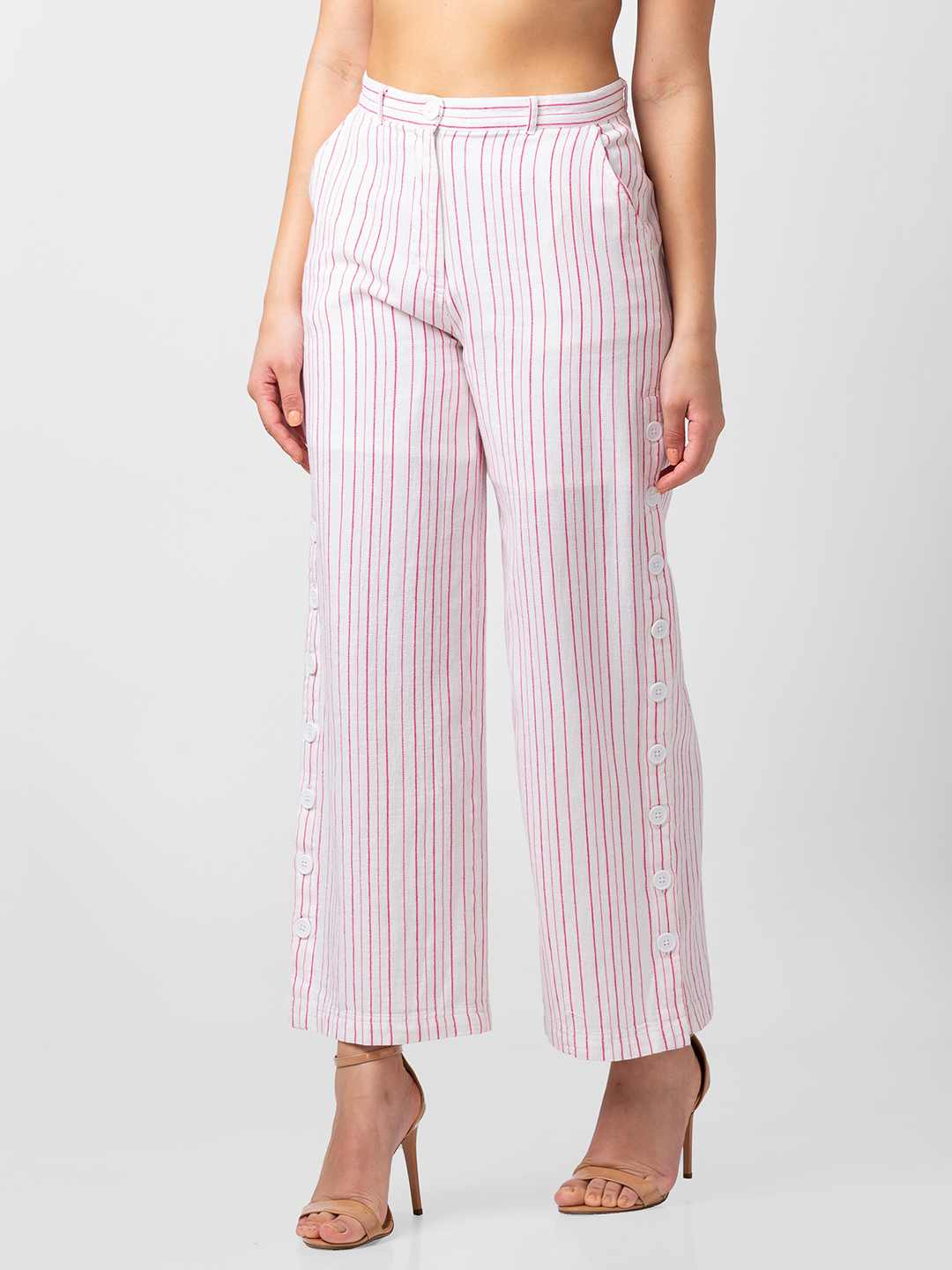 Buy RARE Womens Striped Casual Pants | Shoppers Stop