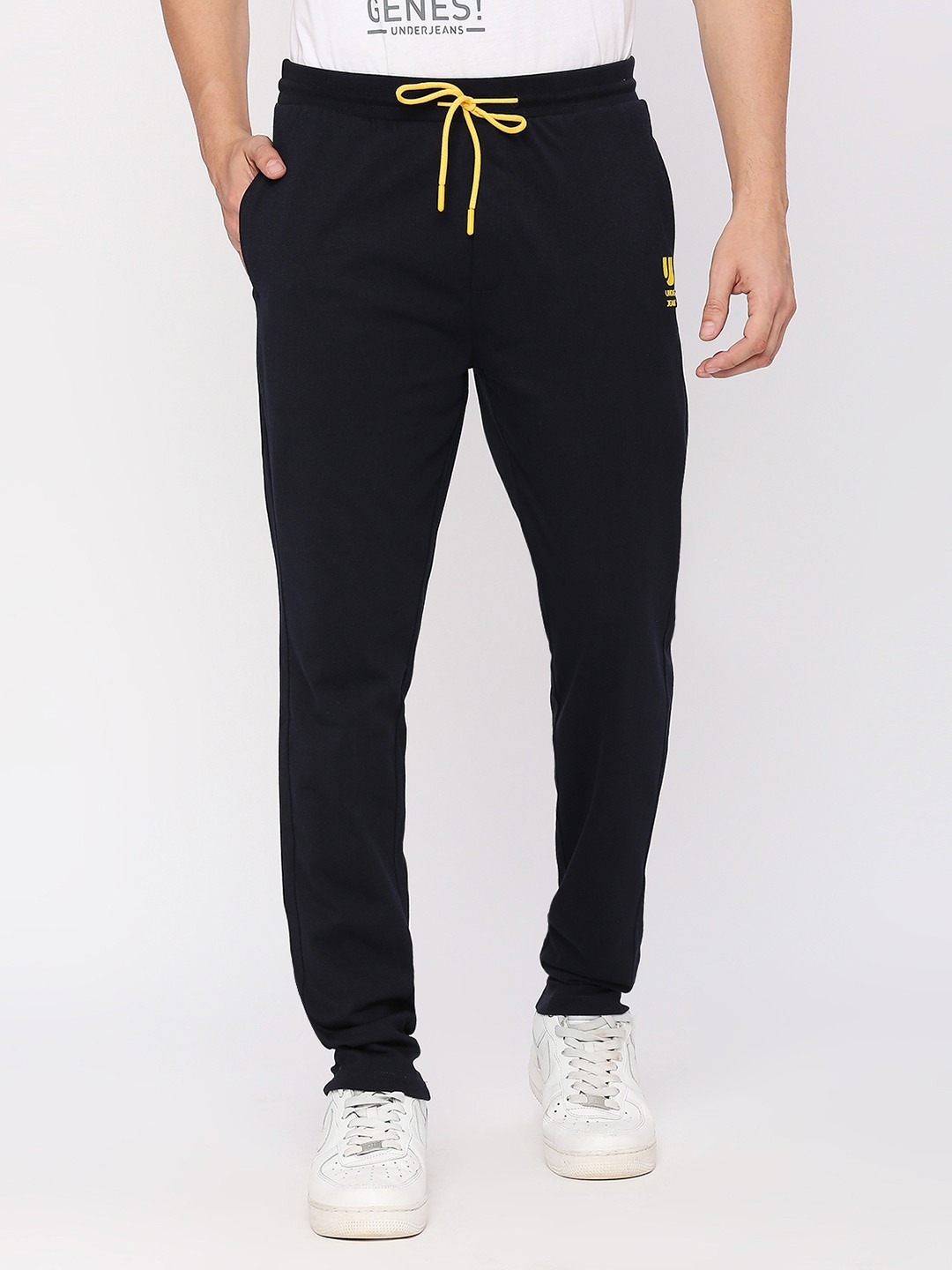 spykar | Underjeans by Spykar Men Premium Knitted Navy Pyjama 0