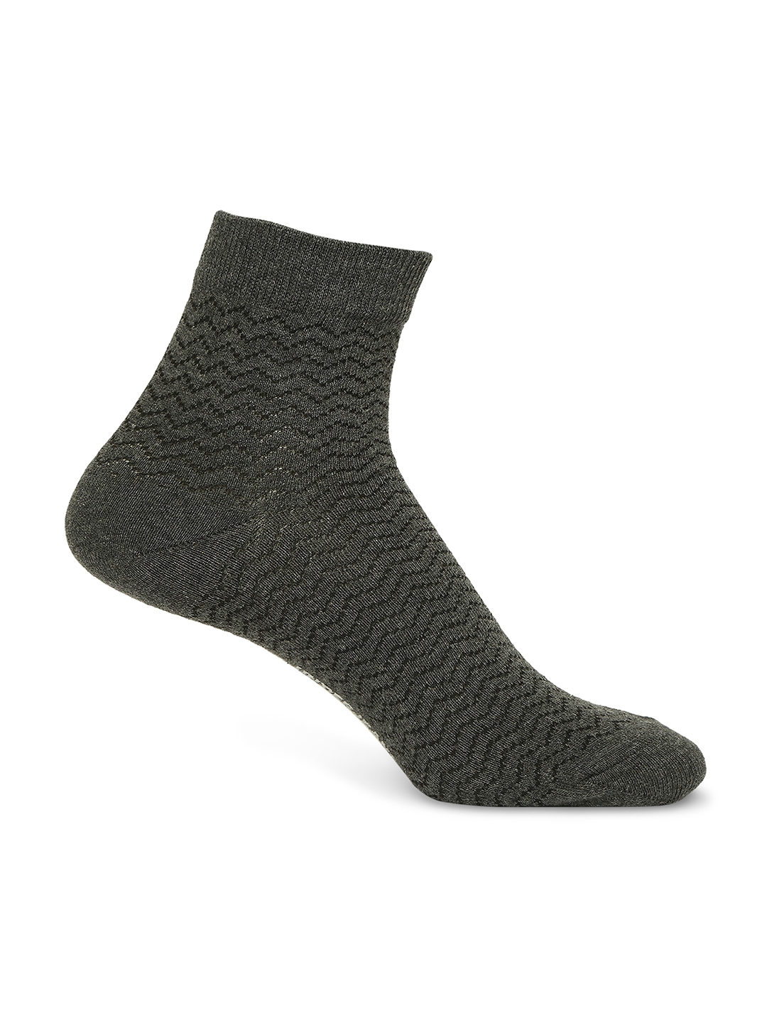 spykar | Underjeans by Spykar Premium White & Anthra Melange Ankle Length Socks - Pack Of 2 2