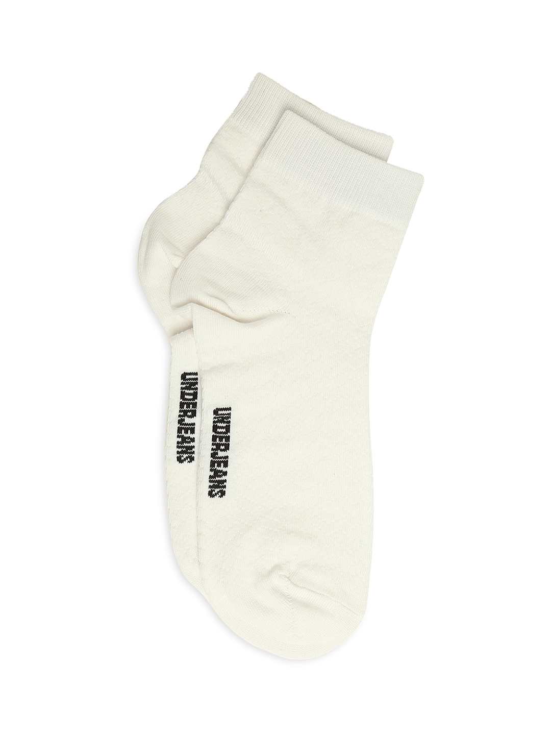 spykar | Underjeans by Spykar Premium White & Anthra Melange Ankle Length Socks - Pack Of 2 7