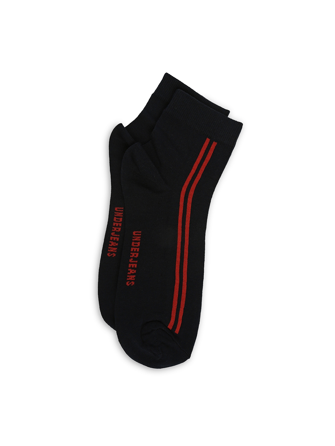 spykar | Underjeans by Spykar Premium Navy & Grey Melange Ankle Length Socks - Pack Of 2 6