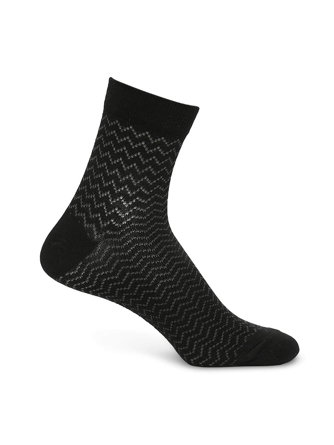 spykar | Underjeans by Spykar Premium Black & Grey Melange Ankle Length Socks - Pack Of 2 3