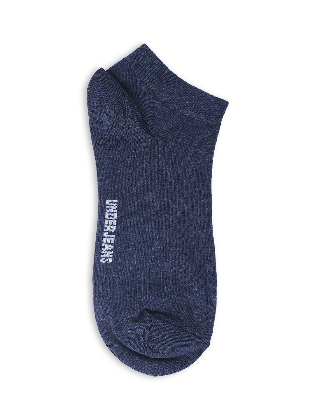 Underjeans By Spykar Men Maroon & Navy Cotton Blend Sneaker Socks - Pack Of 2